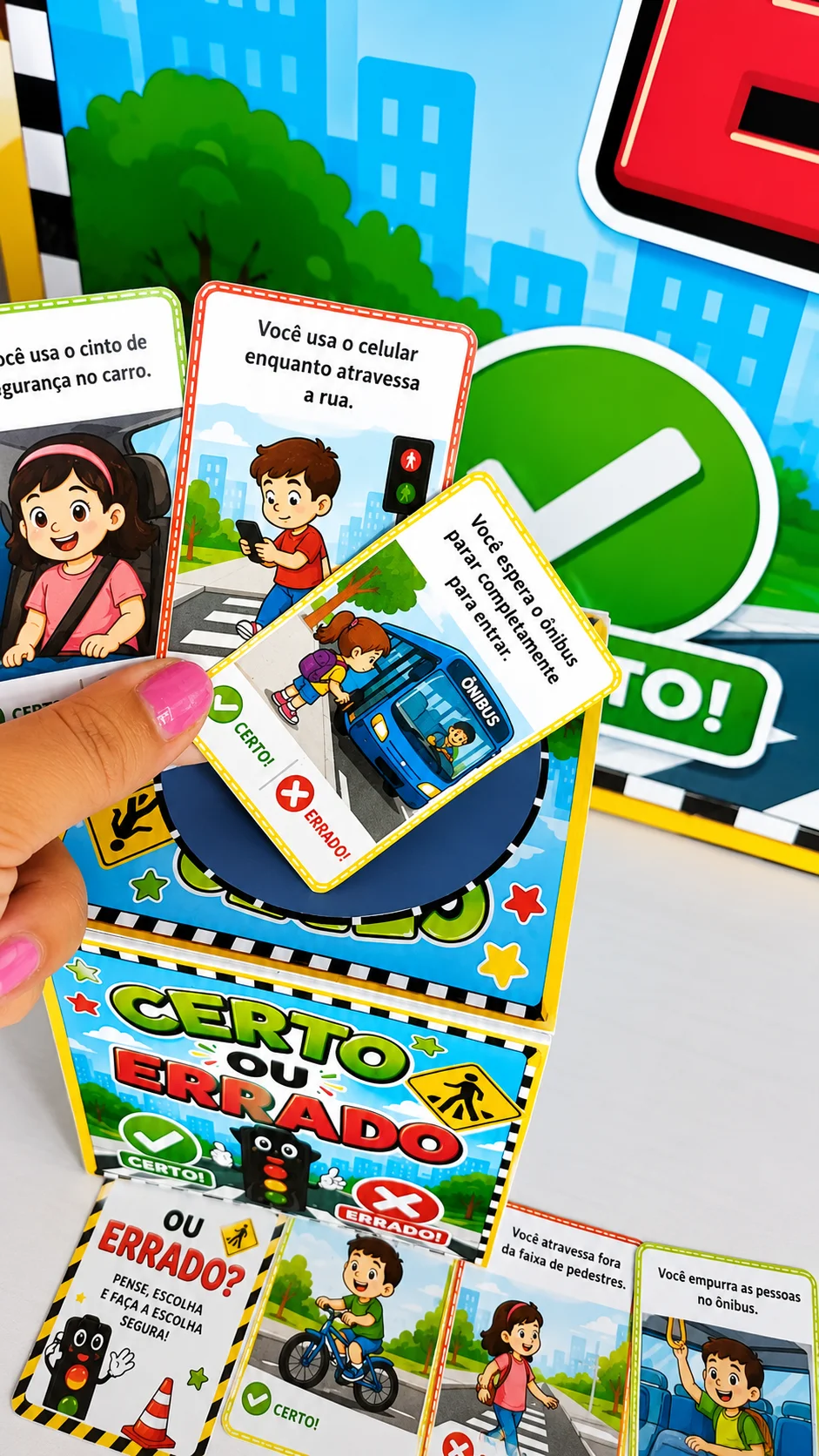 KIT DIA DO TRÂNSITO: CERTO OU ERRADO? — amostra 2: 📋 Informações Importantes do Material: