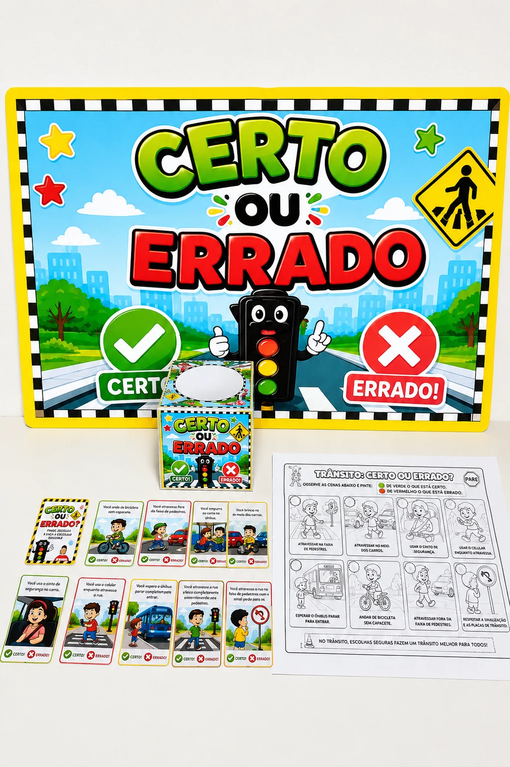 KIT DIA DO TRÂNSITO: CERTO OU ERRADO? — capa do material