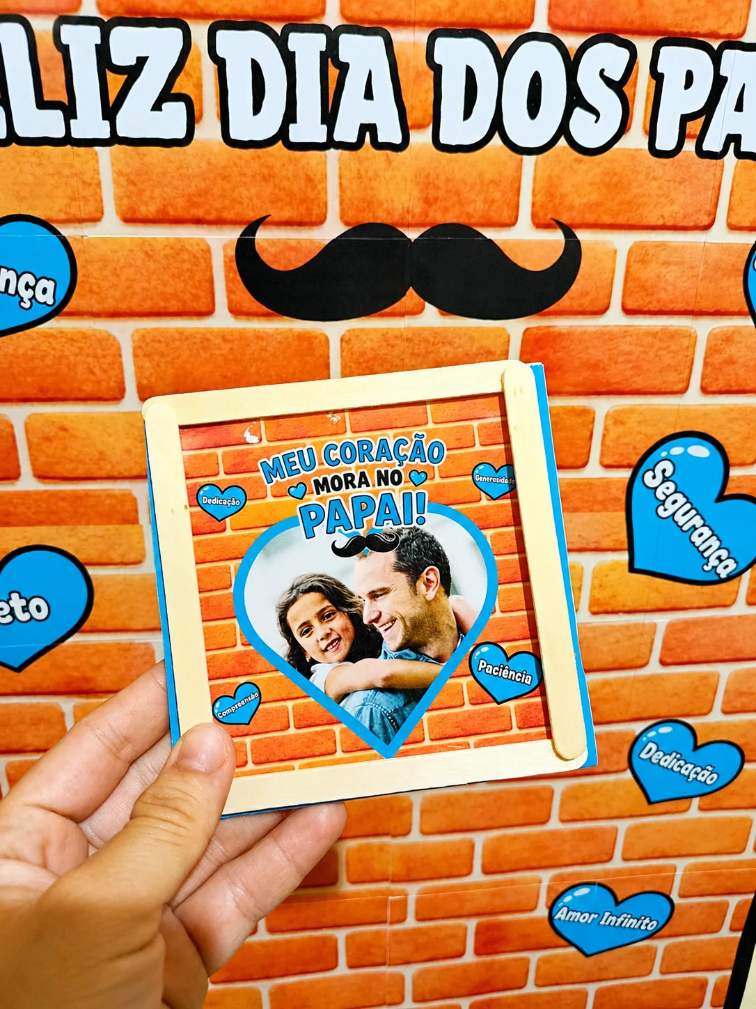 Kit Dia dos Pais - Amor que Inspira, Exemplo que Fica! 💙 — amostra 4: KIT DIA DOS PAIS – Completo para uma homenagem…