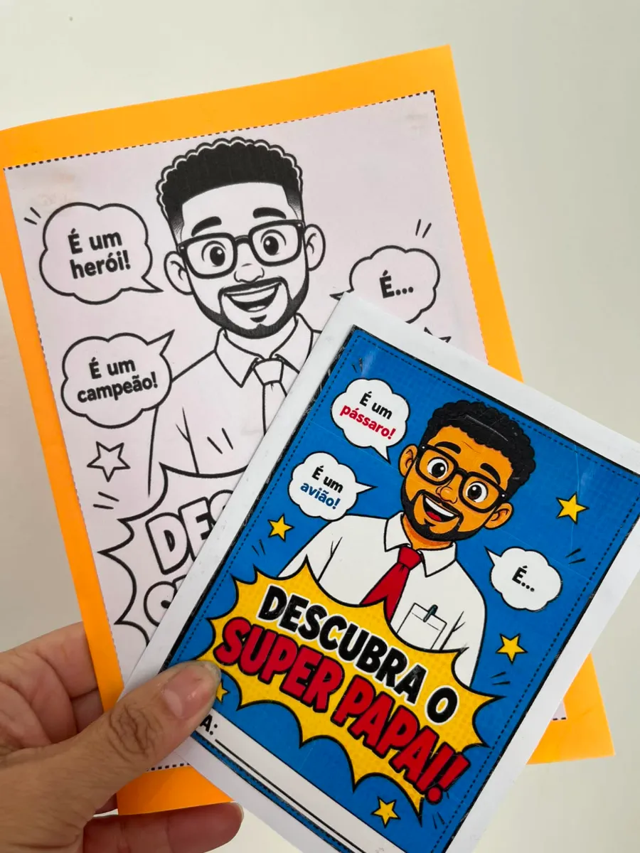 Kit Dia dos Pais: Atividades + Cartões + Certificado — amostra 4: Transforme o Dia dos Pais em um momento emocionante na…