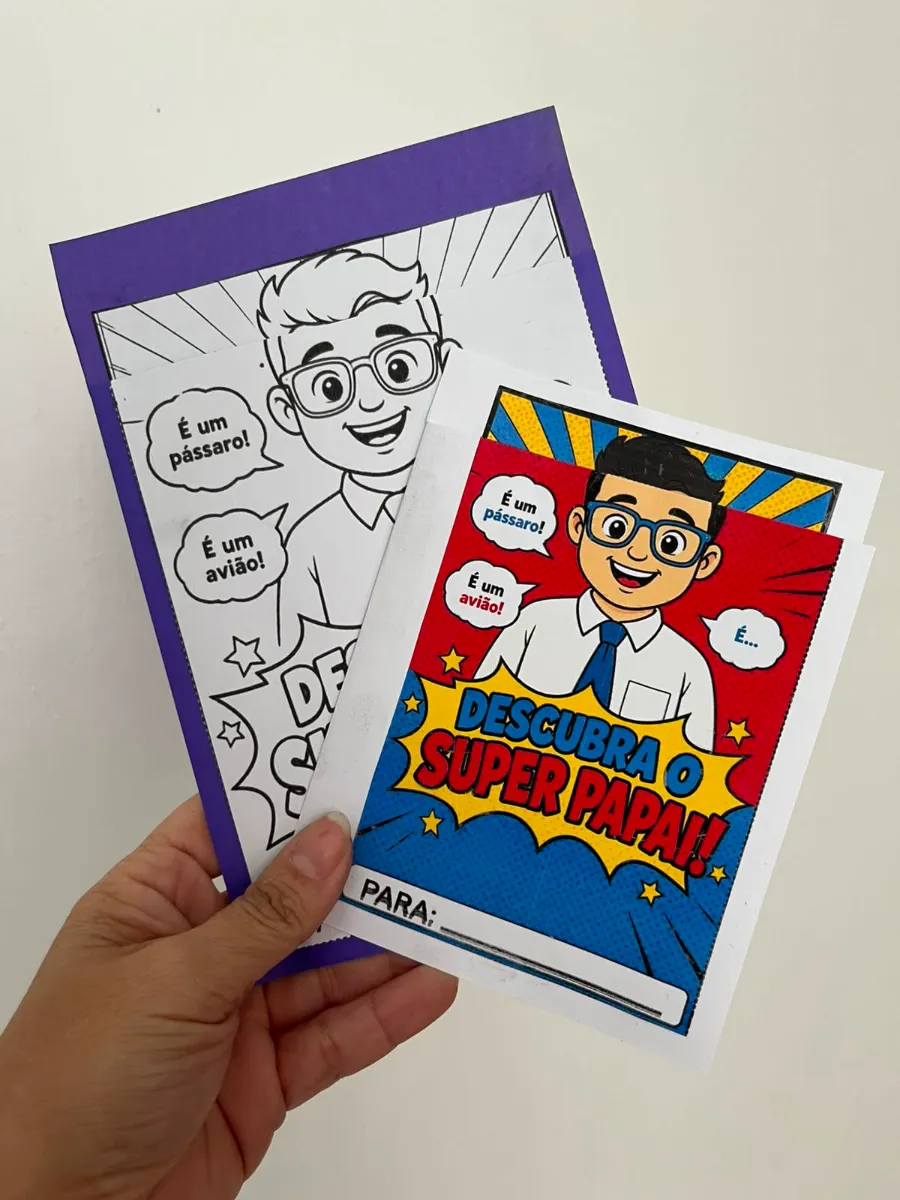 Kit Dia dos Pais: Atividades + Cartões + Certificado — amostra 6: Transforme o Dia dos Pais em um momento emocionante na…