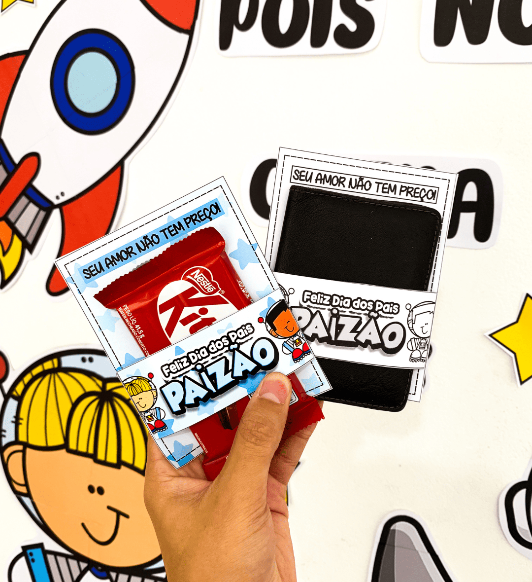 Kit Dia dos Pais Galáxia em PDF para Educação Infantil e Fund I — amostra 4: Para quem é indicado