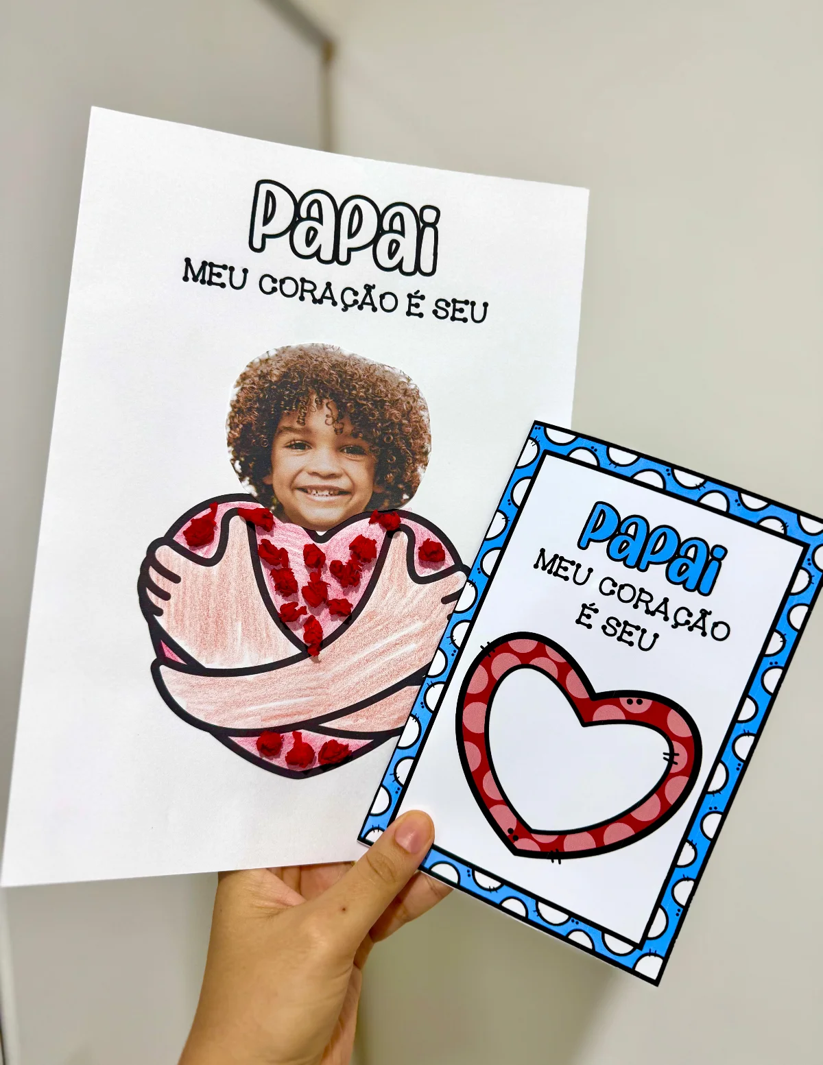 Kit Dia dos Pais Meu Coração é Seu em PDF — capa do material