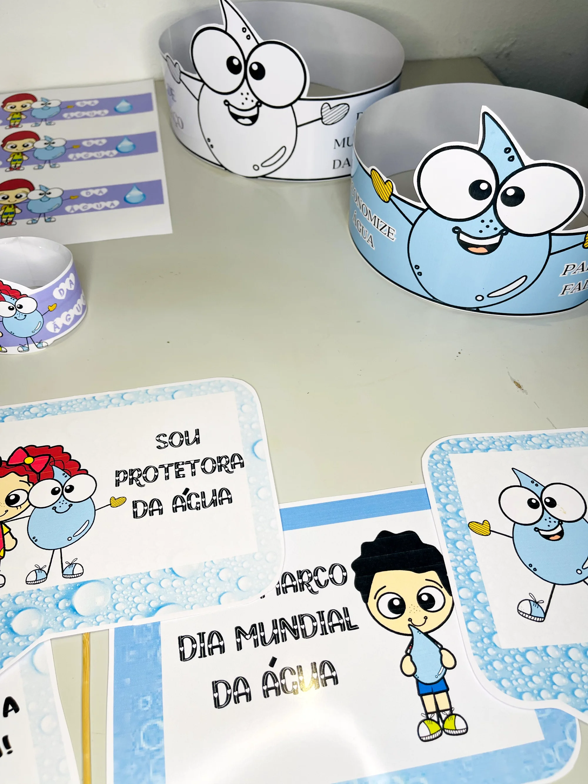 KIT DIA MUNDIAL DA ÁGUA – CONSCIENTIZAÇÃO- INFANTIL E ANOS INICIAIS — amostra 2: Com o Kit Dia Mundial da Água , você…