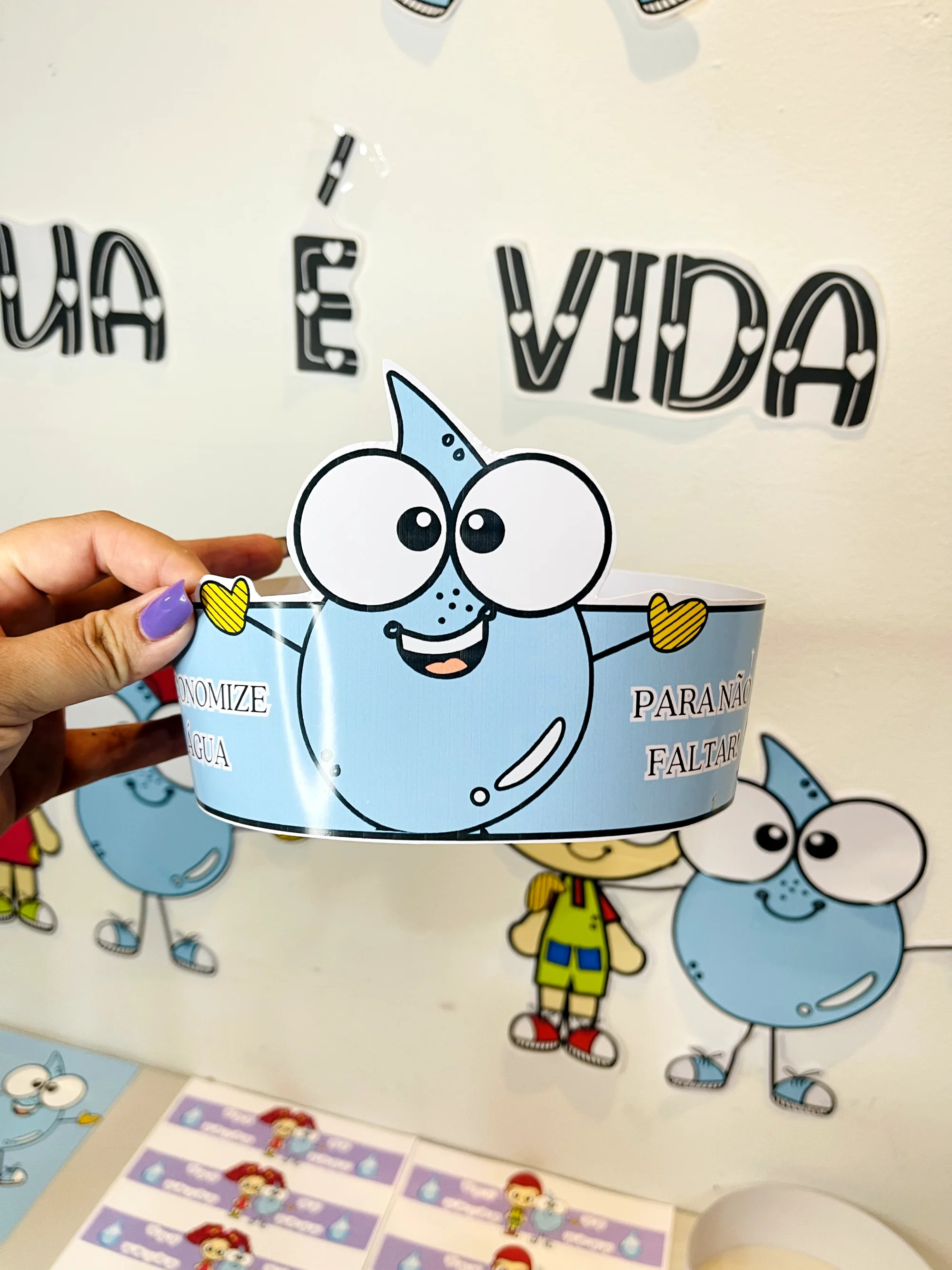 KIT DIA MUNDIAL DA ÁGUA – CONSCIENTIZAÇÃO- INFANTIL E ANOS INICIAIS — amostra 3: Com o Kit Dia Mundial da Água , você…