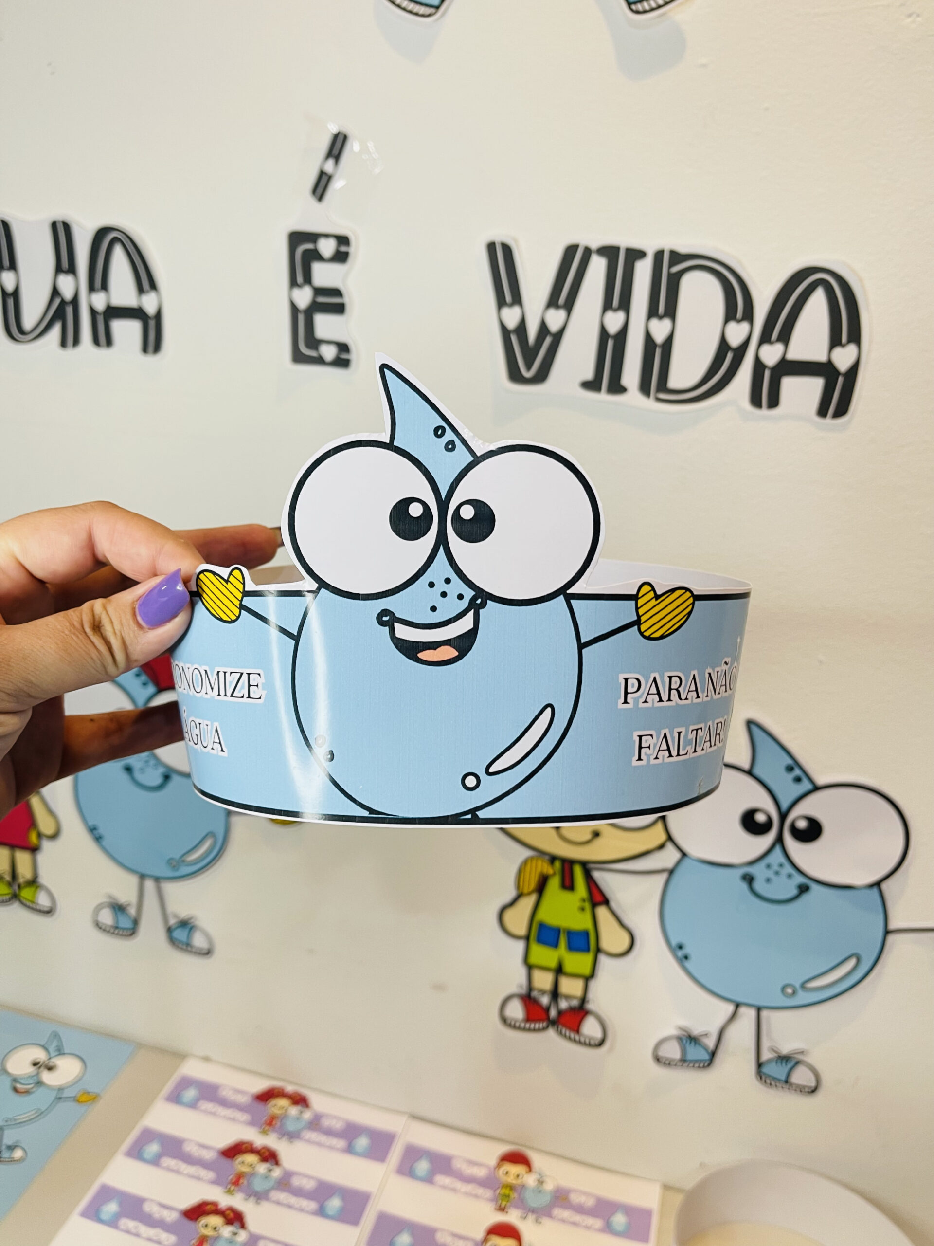 Kit dia mundial da água – Material Pedagógico — amostra 2: Formato e entrega