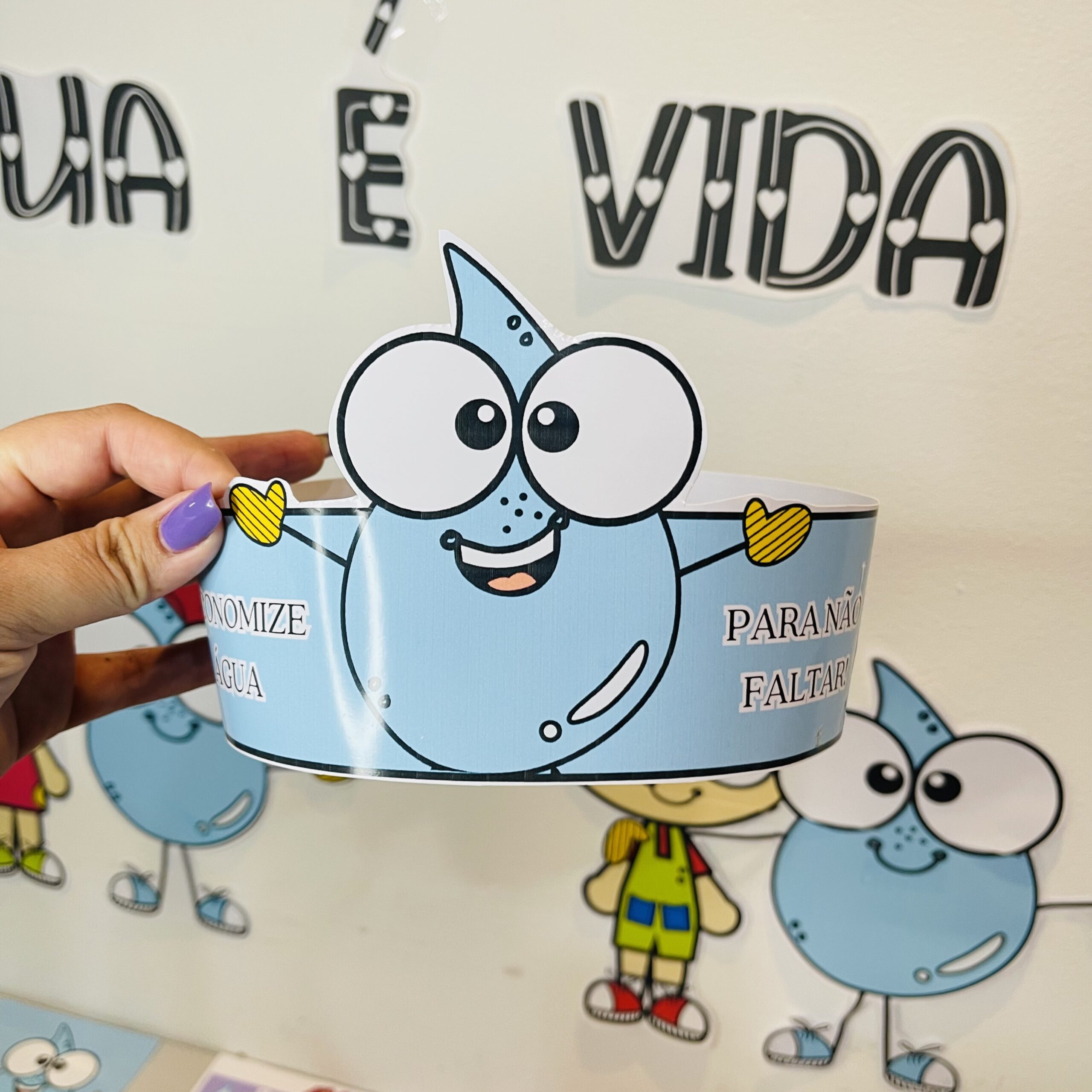 Kit dia mundial da água – Material Pedagógico — capa do material