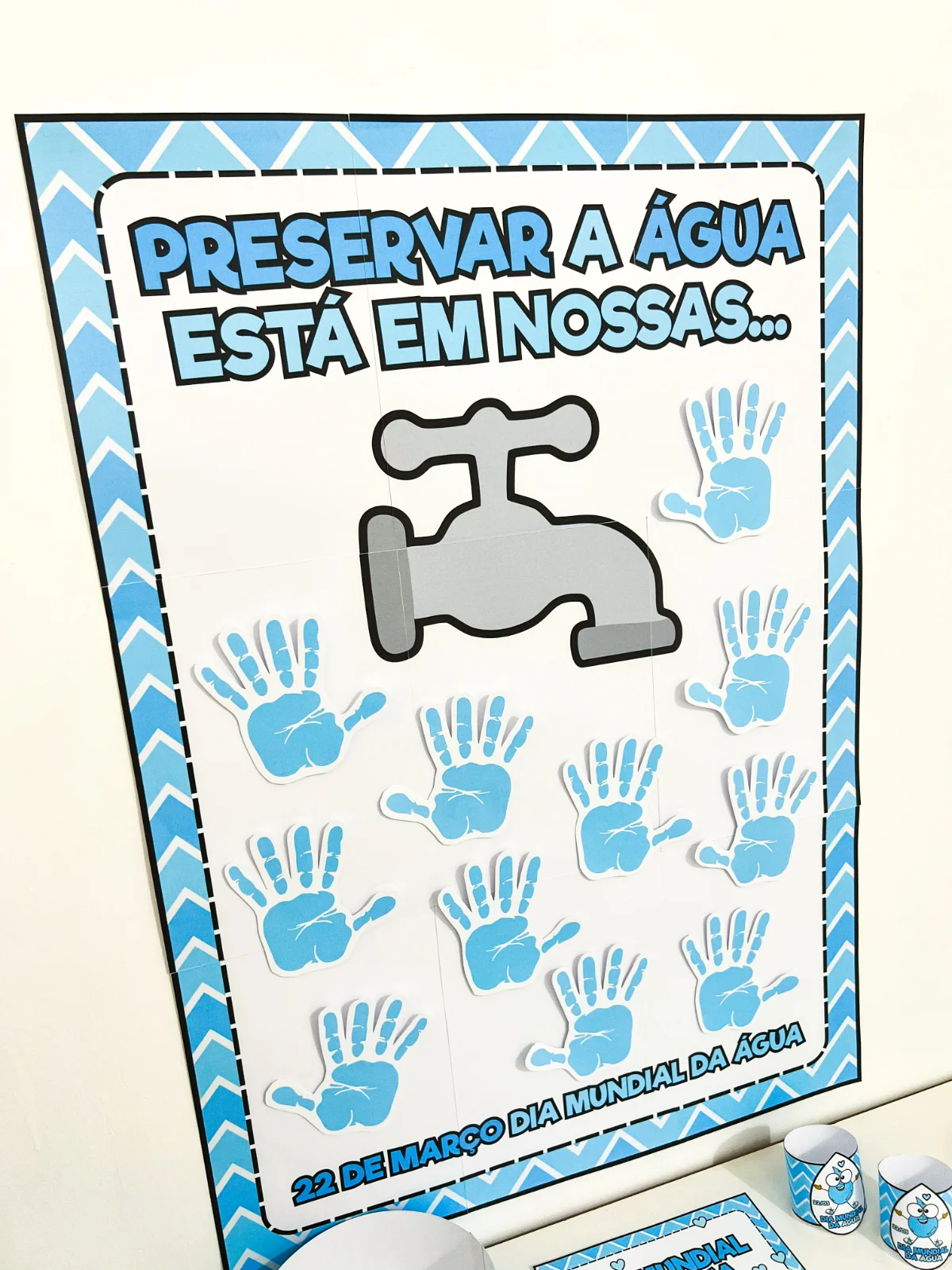 Kit Dia Mundial da Água – PDF para Imprimir — capa do material