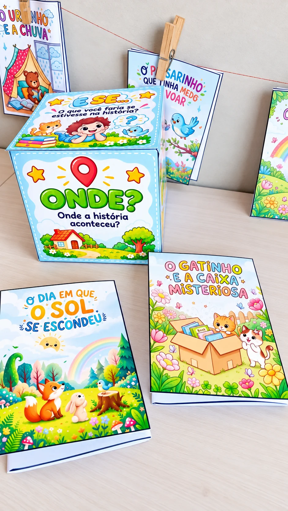 Kit Dia Nacional da Leitura Painel e Atividades PDF — amostra 5: Kit Pedagógico Dia Nacional da Leitura com painel…