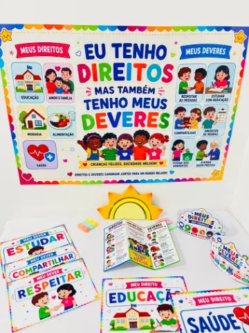 Kit Direitos e Deveres das Crianças em PDF — amostra 7: Kit Direitos e Deveres das Crianças em PDF