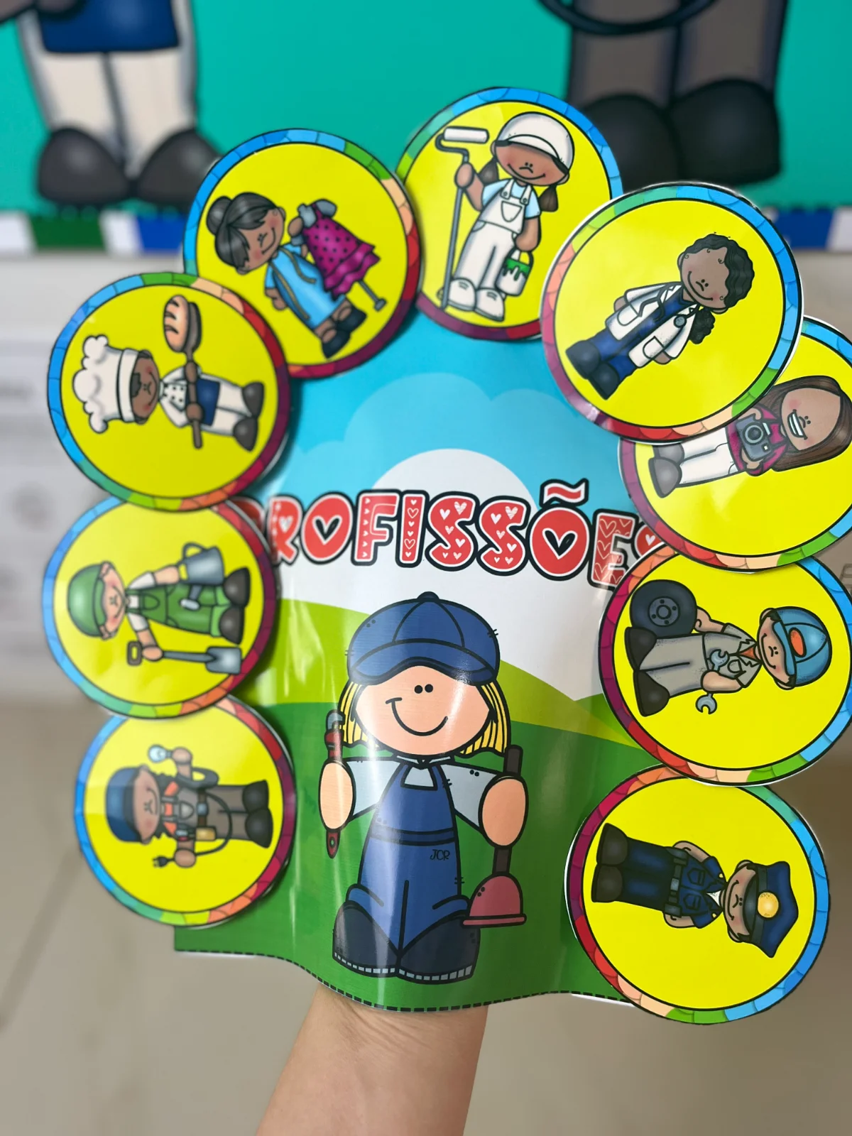 Kit do Trabalhador - Dia do Trabalho – Material Pedagógico — amostra 4: Kit do Trabalhador – O que vem incluso