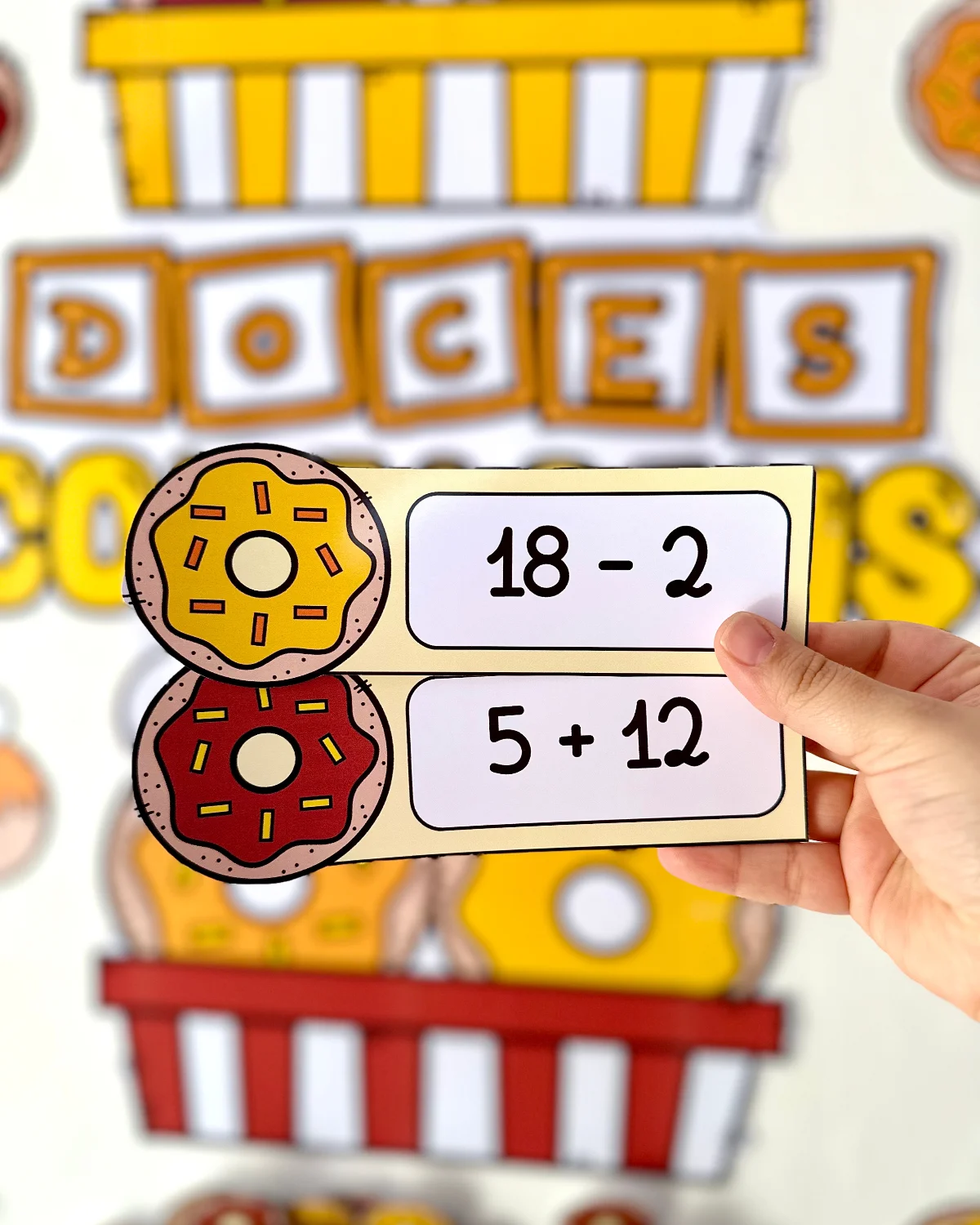 Kit Doces Contagens – Aprendendo as 4 Operações — amostra 2: O Kit Doces Contagens é um recurso pedagógico divertido e…