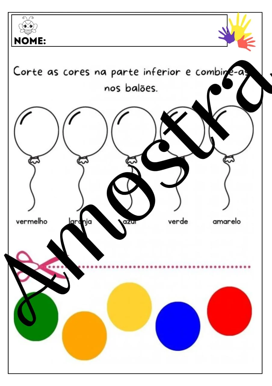 KIT EDUCAÇÃO ESPECIAL – 39 PÁGINAS DE ATIVIDADES INCLUSIVAS PARA AEE — amostra 1: 🌈 KIT EDUCAÇÃO ESPECIAL – ATIVIDADES…