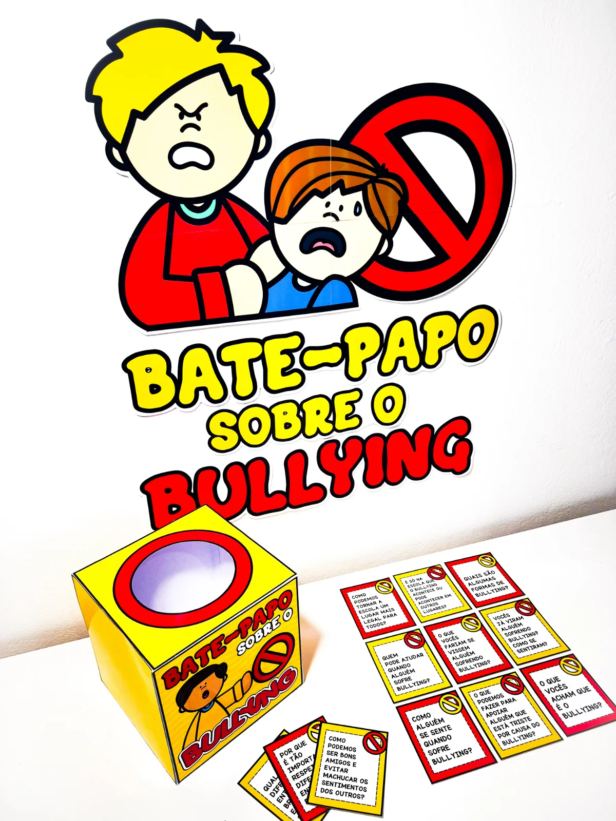 Kit Educacional - Bate papo sobre Bullying — capa do material