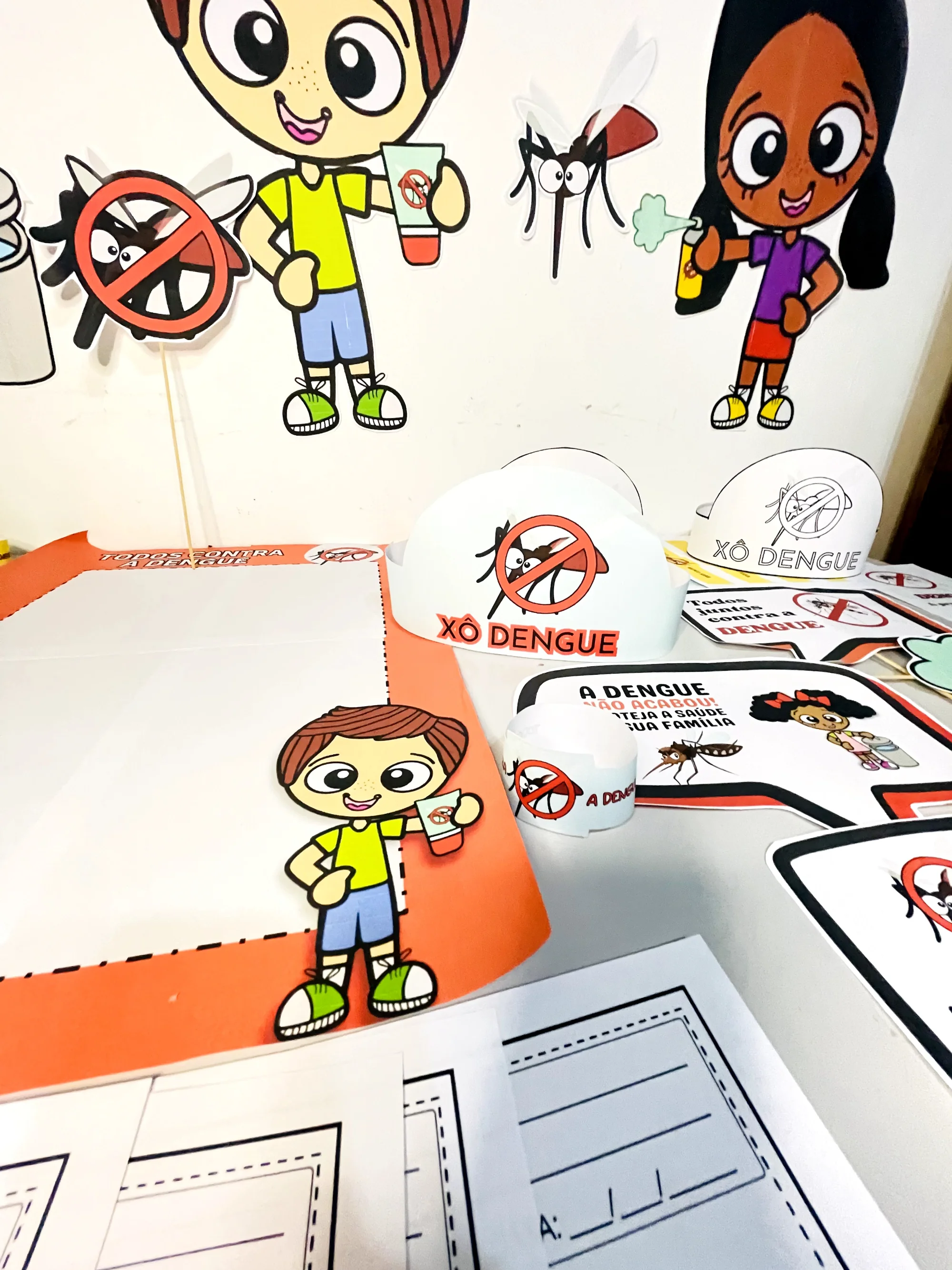 KIT EDUCATIVO XÔ DENGUE – INFANTIL E ANOS INICIAIS — amostra 5: Transforme sua escola em um espaço de aprendizagem e…