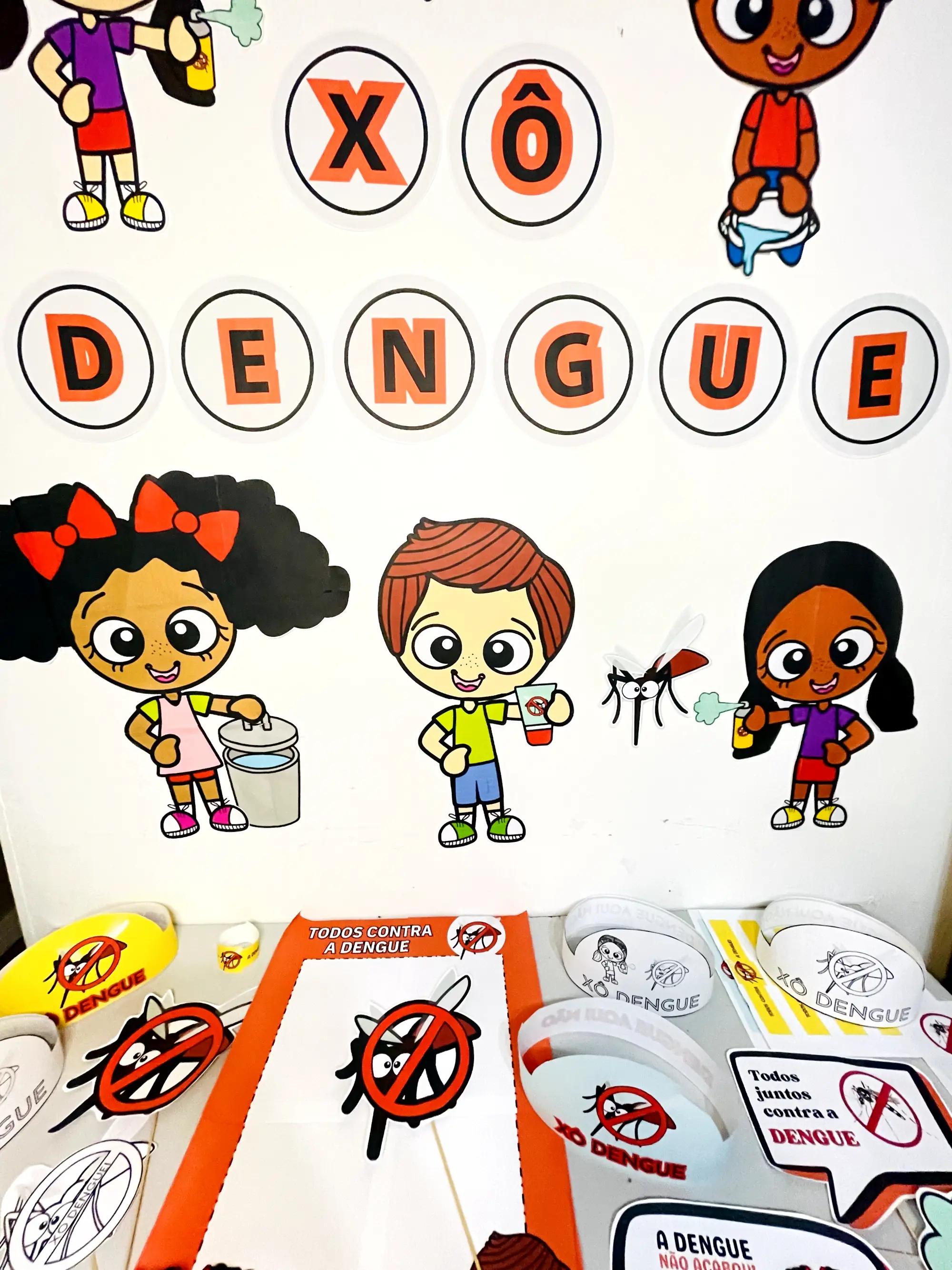 KIT EDUCATIVO XÔ DENGUE – INFANTIL E ANOS INICIAIS — capa do material