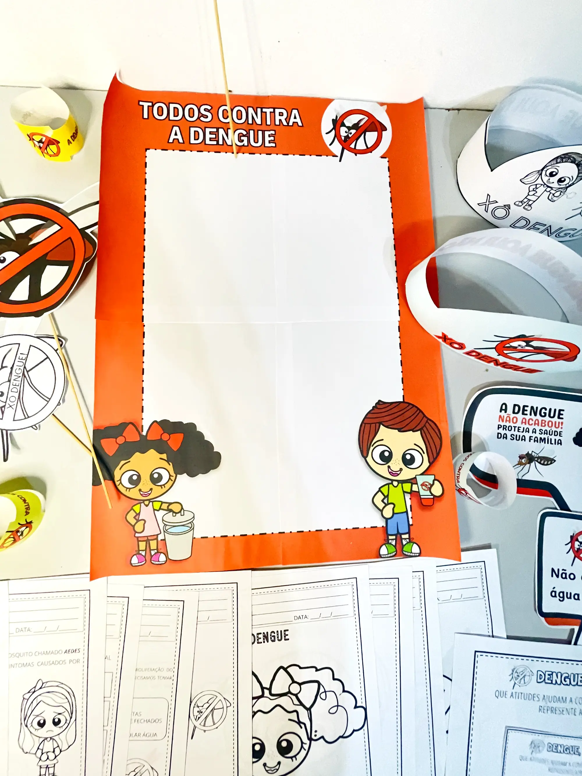 KIT EDUCATIVO XÔ DENGUE 🔴MATERIAL COMPLETO PARA CONSCIENTIZAÇÃO — capa do material