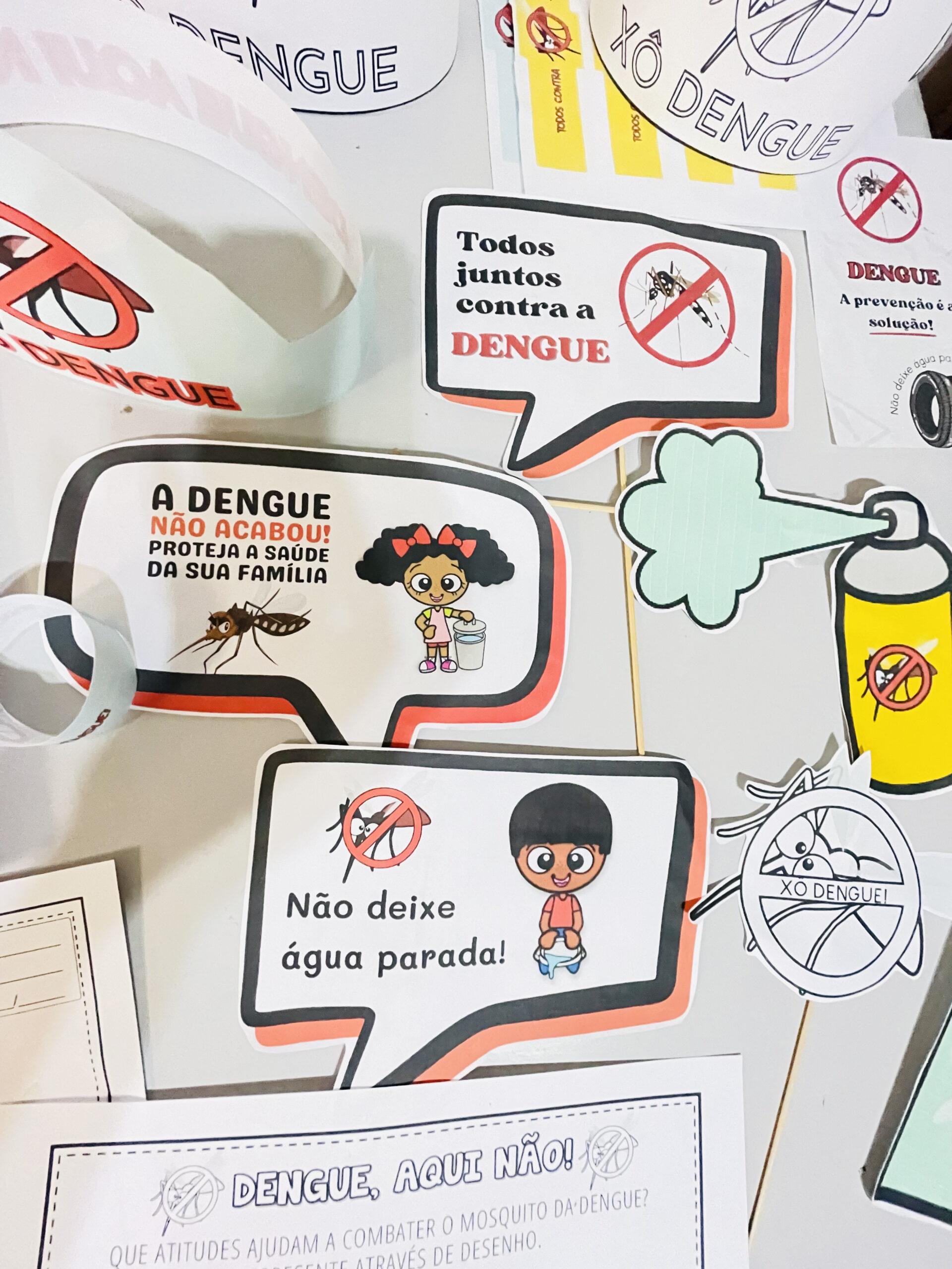 Kit educativo xô dengue - material completo para conscientização – Atividade Pedagógica — amostra 3: Conscientização de… Kit educativo xô dengue - material completo para conscientização – Atividade Pedagógica — amostra 3: Conscientização de…
