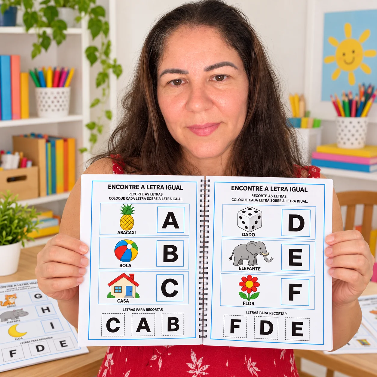 Kit Encontre a Letra Igual – Atividades de Pareamento Ed: Especial — amostra 2: Para quem é indicado