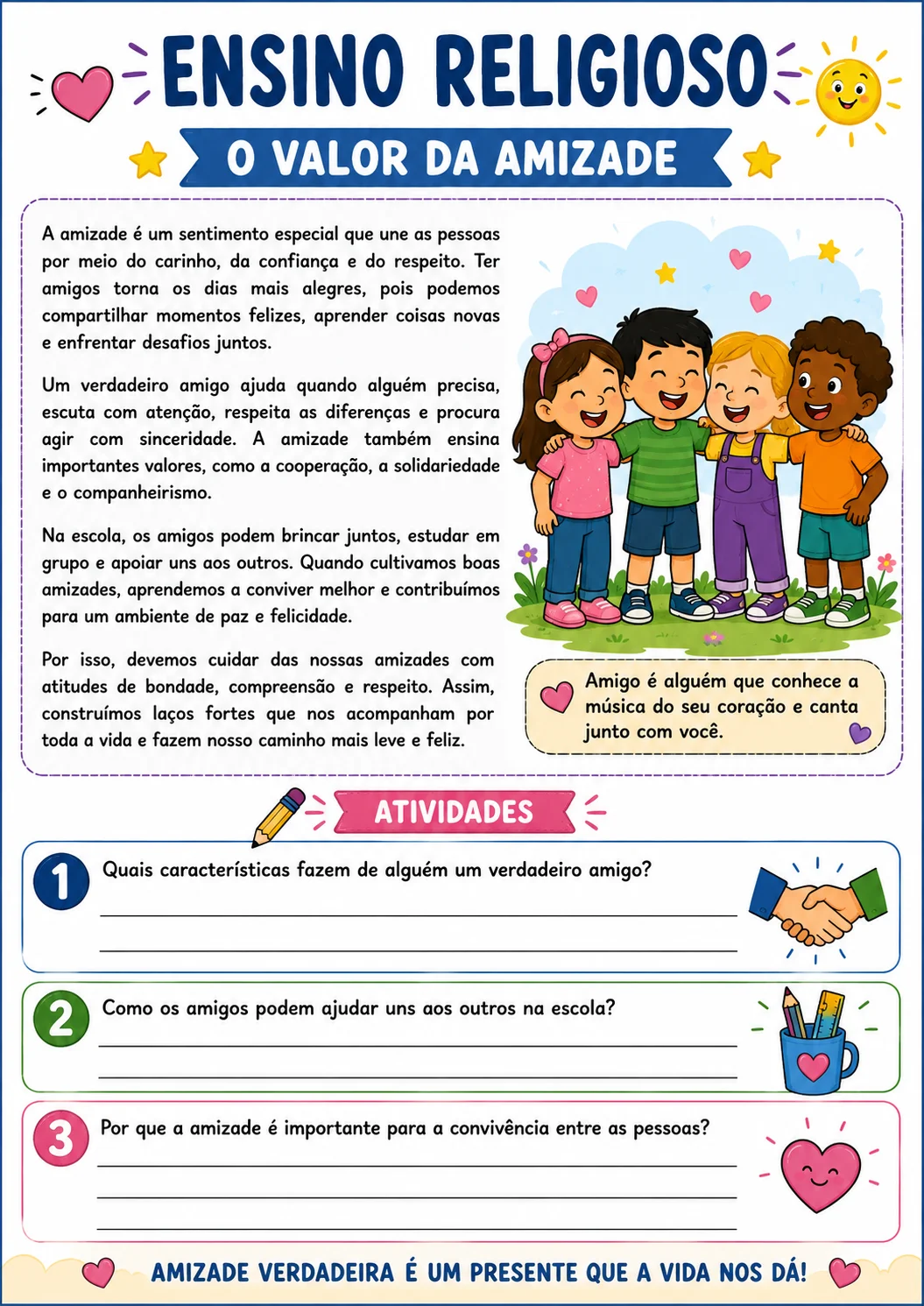 🌟📚 KIT ENSINO RELIGIOSO – 6 ATIVIDADES PARA O 3º ANO 📚🌟 — amostra 1: 🌟📚 KIT ENSINO RELIGIOSO – 6 ATIVIDADES PARA O 3º…