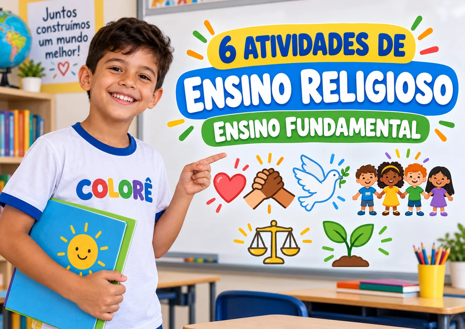 🌟📚 KIT ENSINO RELIGIOSO – 6 ATIVIDADES PARA O 3º ANO 📚🌟 — Alfabetização para 3º ano: 🌟📚 KIT ENSINO RELIGIOSO – 6…