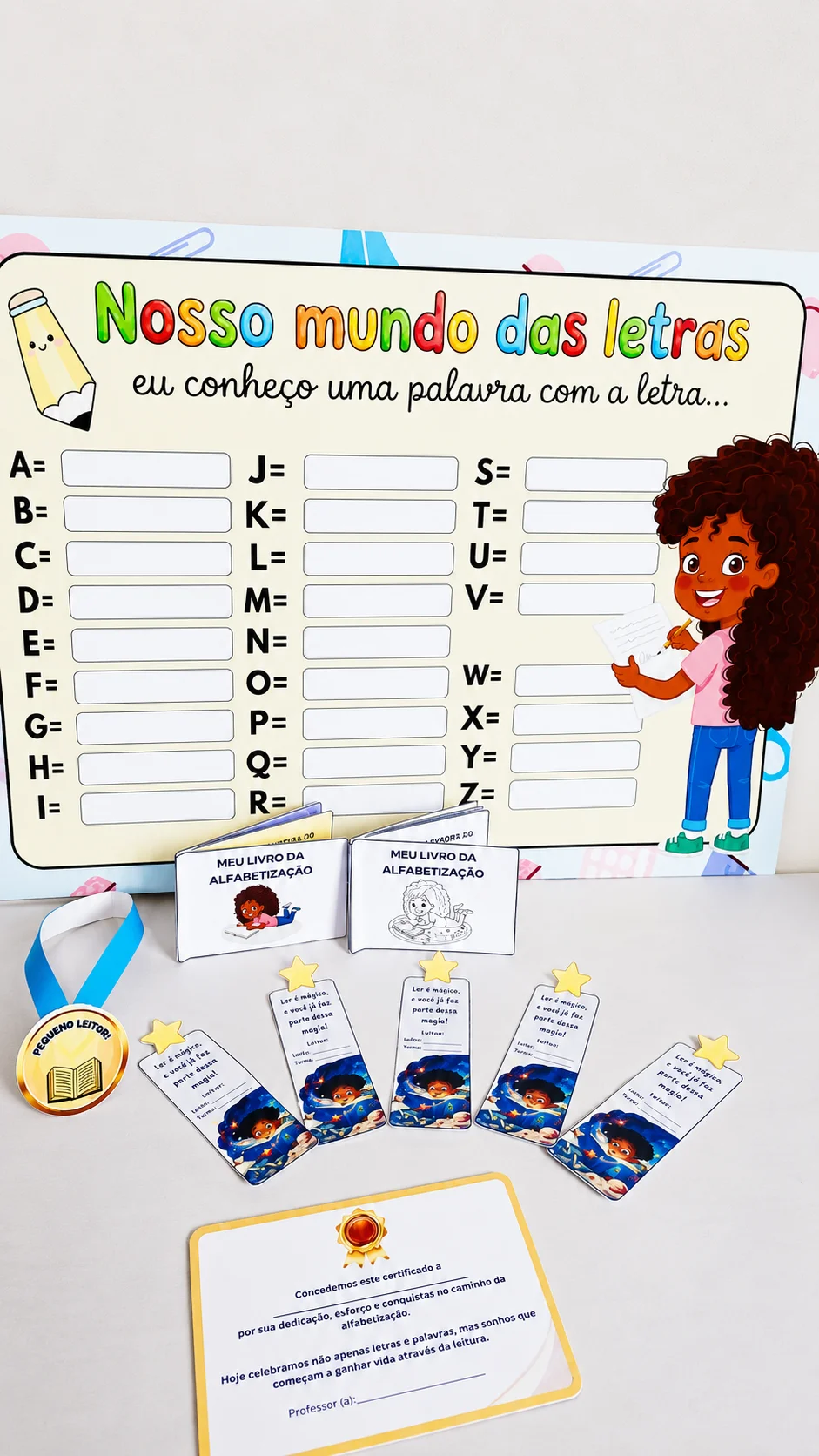 KIT ESPECIAL – DIA MUNDIAL DA ALFABETIZAÇÃO — Alfabetização para Educação Infantil: Um recurso especial para celebrar a…