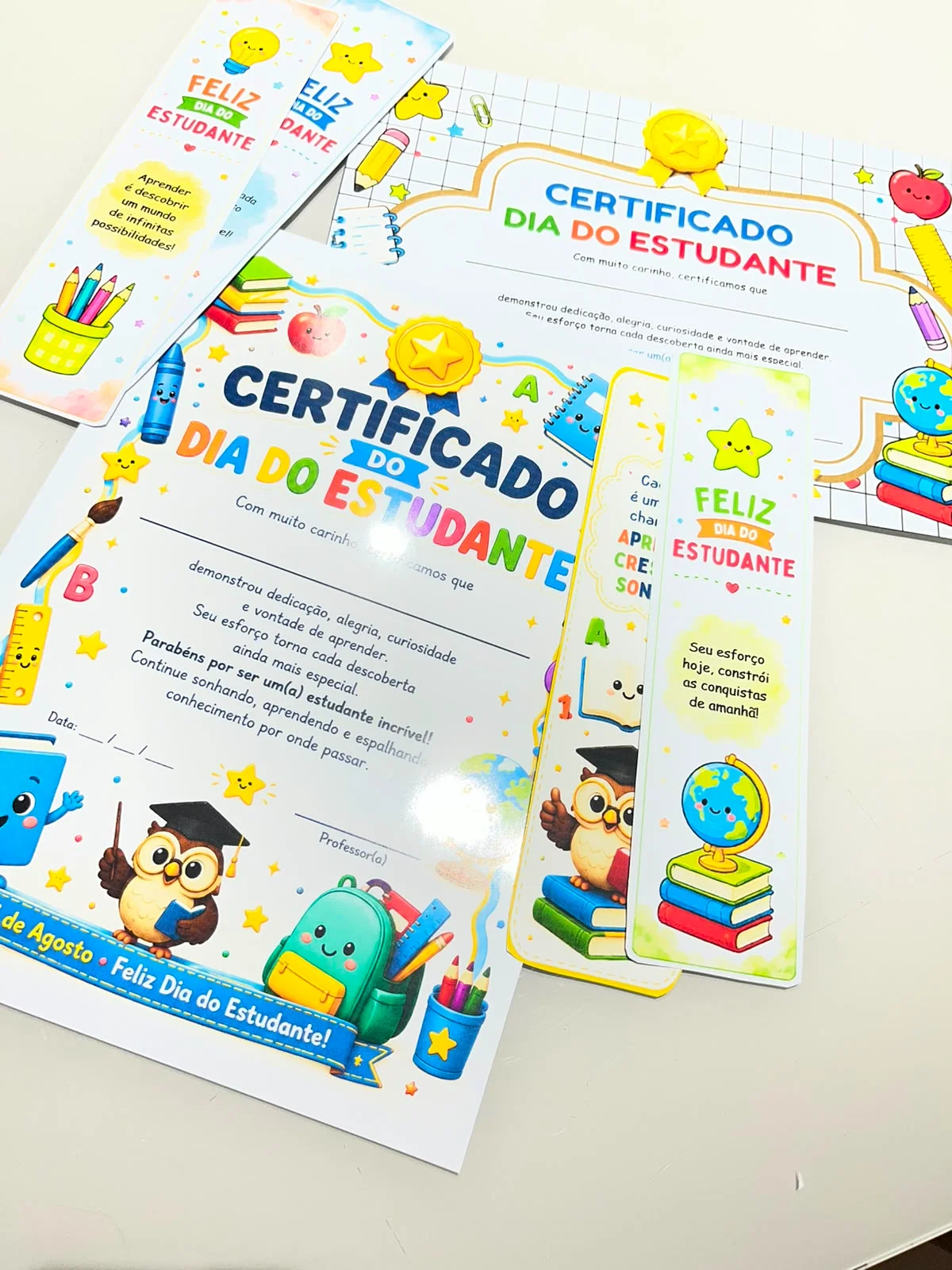 KIT ESPECIAL — FELIZ DIA DO ESTUDANTE — capa do material