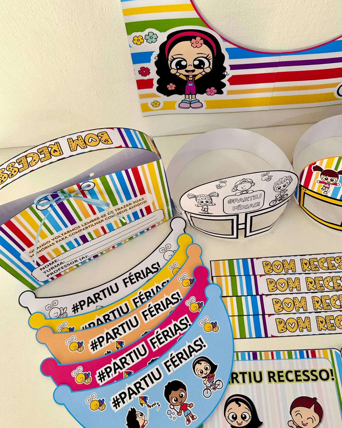 Kit Estou de Férias – Recursos Divertidos para o Recesso Escolar — amostra 2: Torne o período de férias mais divertido e…