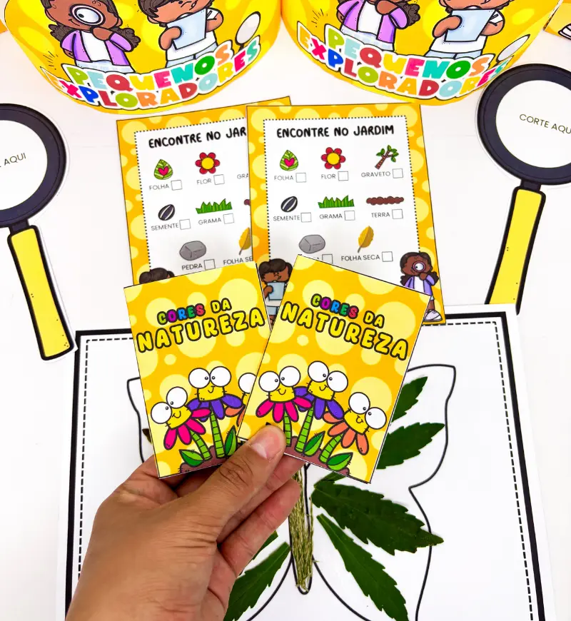 Kit Exploradores da Natureza: atividades para Educação Infantil — amostra 3: Como usar com a turma