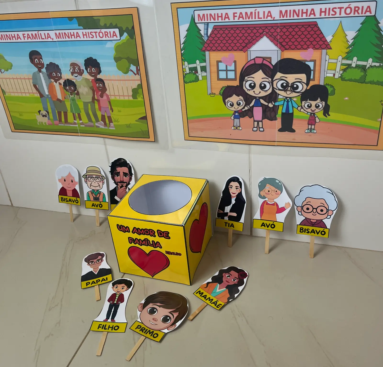 Kit Família Chegou! -Educação Infantil e Anos Iniciais — História para Educação Infantil: Kit Família Chegou