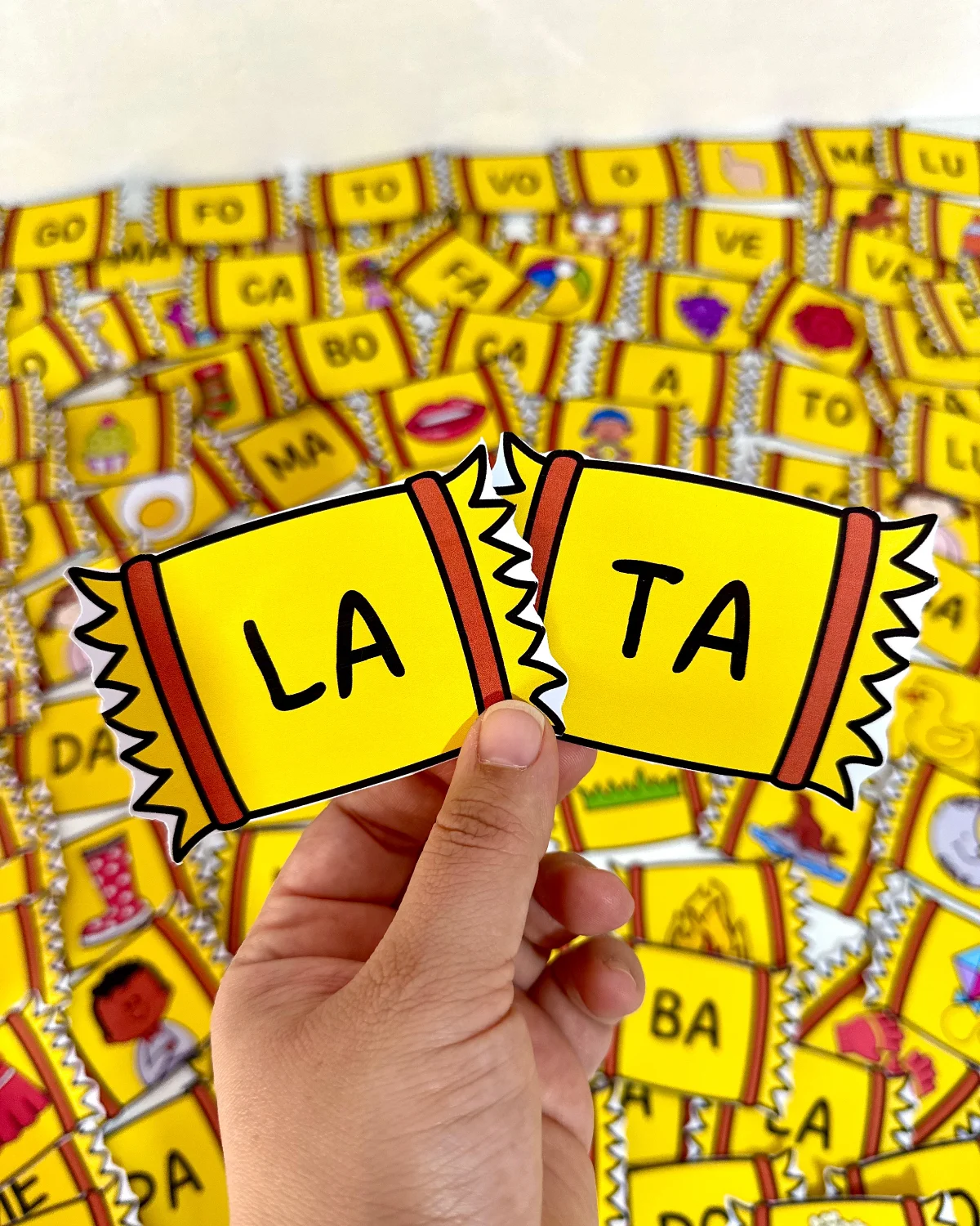 Kit Fazenda das Sílabas – Formação de Palavras e Alfabetização — amostra 3: O Kit Fazenda das Sílabas é um recurso…