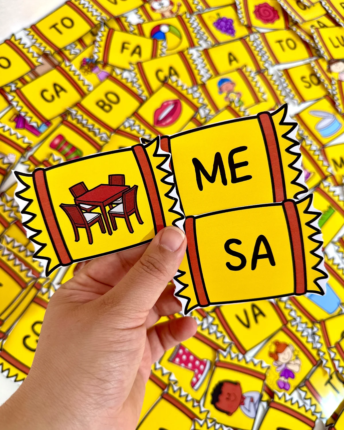 Kit Fazenda das Sílabas – Formação de Palavras e Alfabetização — amostra 4: O Kit Fazenda das Sílabas é um recurso…