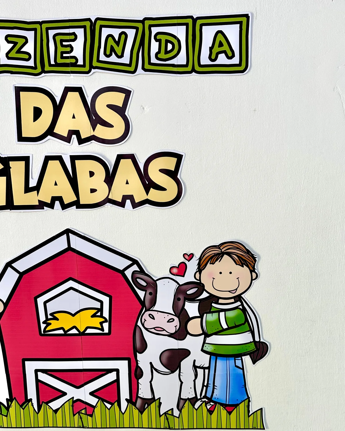 Kit Fazenda das Sílabas – Formação de Palavras e Alfabetização — amostra 6: O Kit Fazenda das Sílabas é um recurso…