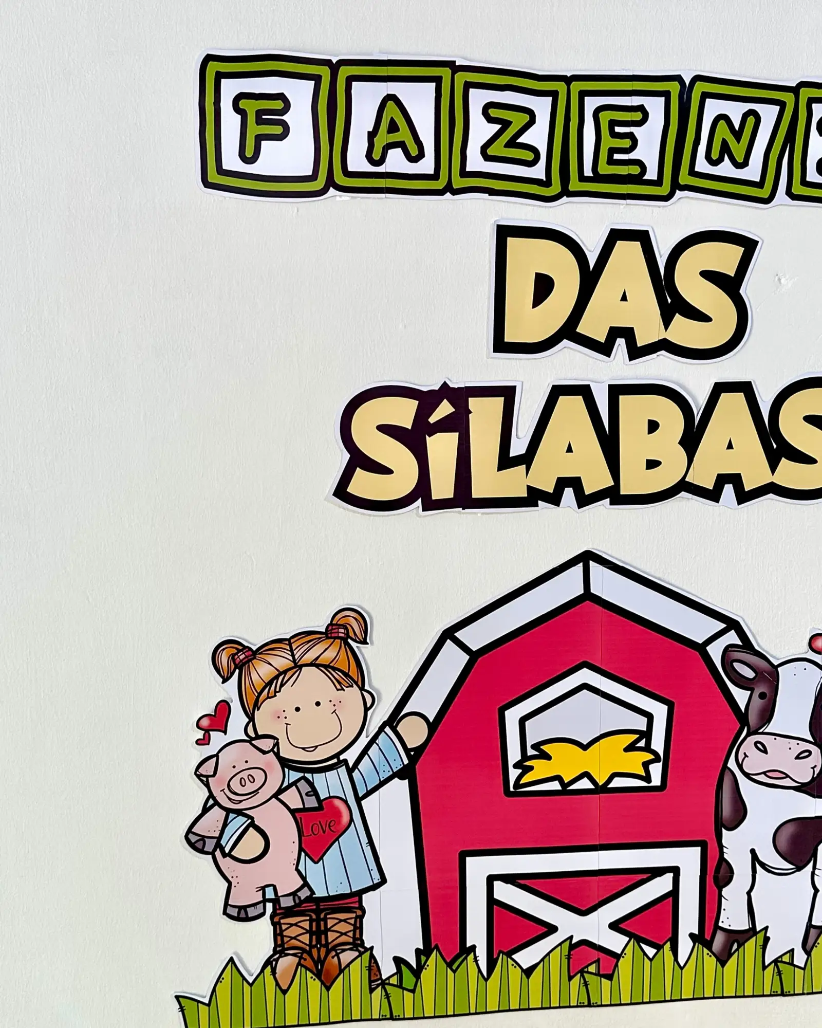 Kit Fazenda das Sílabas – PDF para Imprimir | Alfabetização — amostra 1: Transforme a alfabetização em uma experiência mais…
