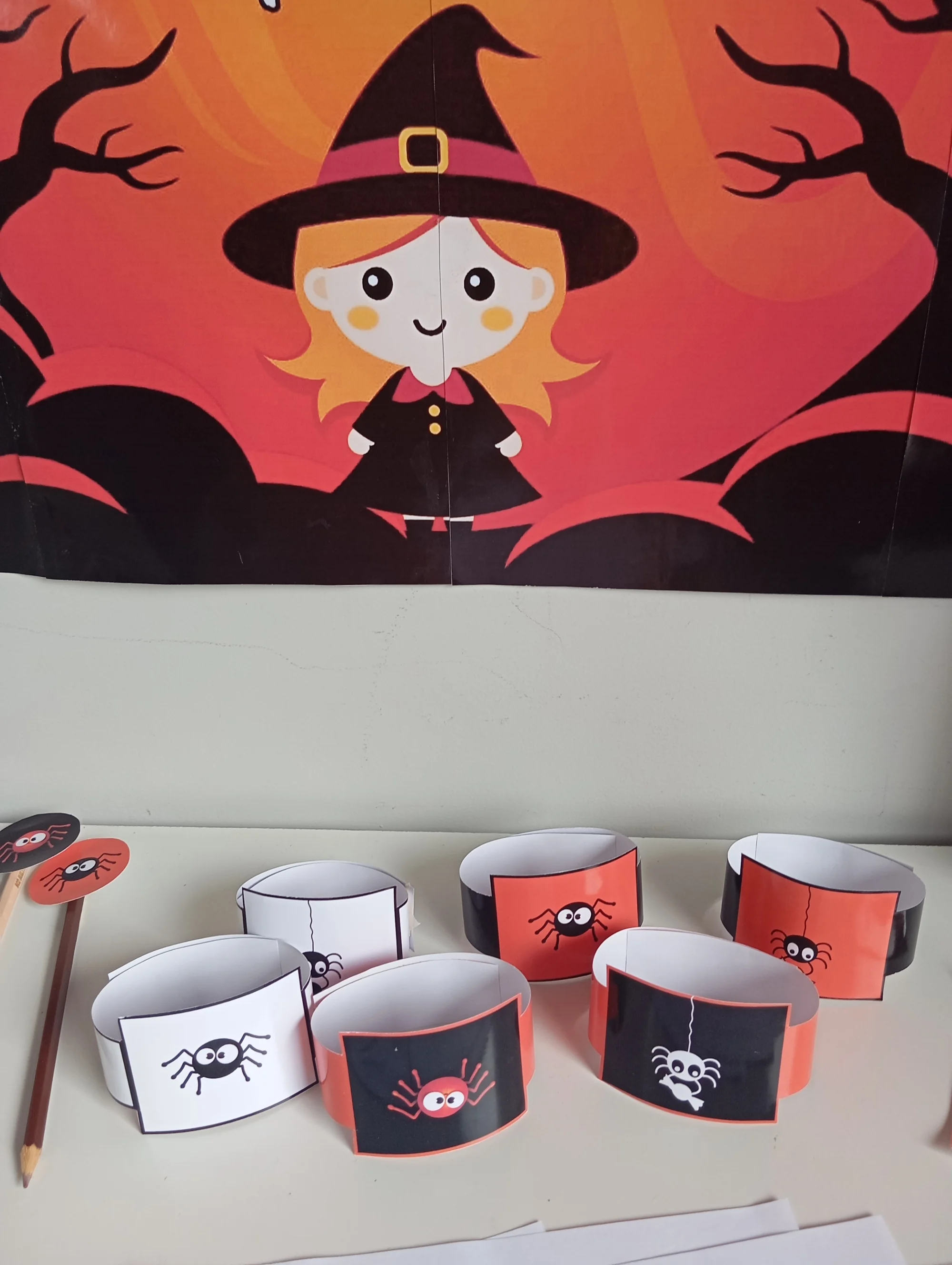Kit Feliz Halloween com Painel, Atividades e Lembrancinhas — amostra 2: Kit Feliz Halloween para imprimir com painel…