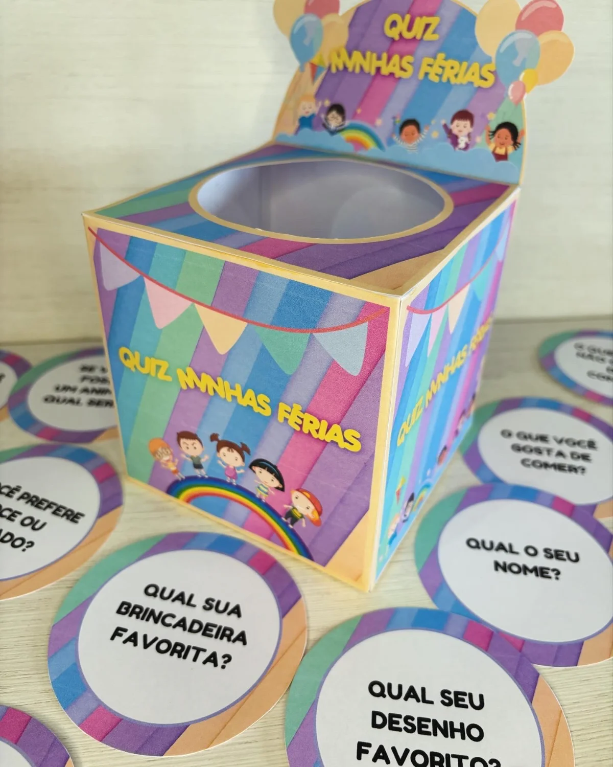 Kit Férias ✨🌈 — amostra 2: O kit férias acompanha atividades para o durante e o pós férias