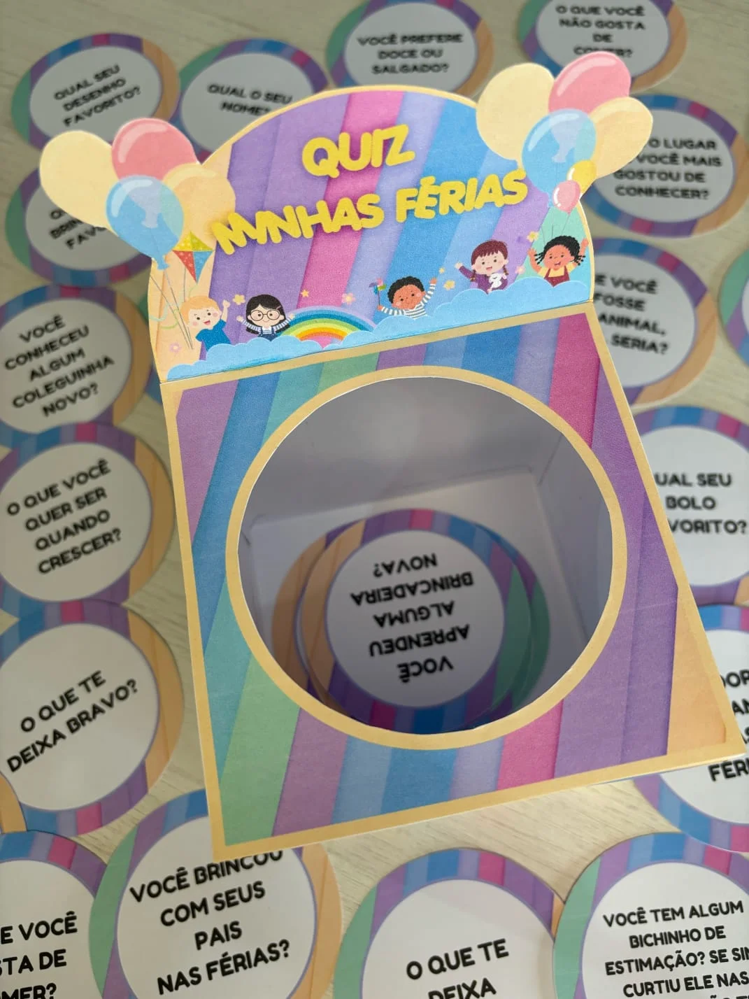 Kit Férias ✨🌈 — amostra 3: O kit férias acompanha atividades para o durante e o pós férias