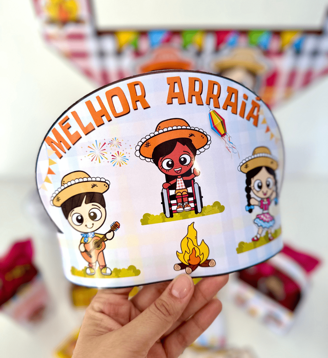 Kit Festa Junina 2 em PDF para Educação Infantil — amostra 3: Como usar o kit em sala de aula