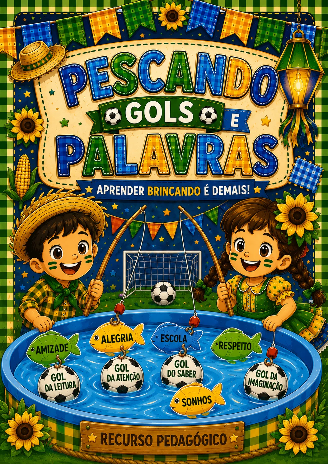 🌽⚽ KIT FESTA JUNINA DA TORCIDA – SUPER COMBO COMPLETO ⚽🌽 — amostra 1: 🌽⚽ KIT FESTA JUNINA DA TORCIDA – SUPER COMBO…