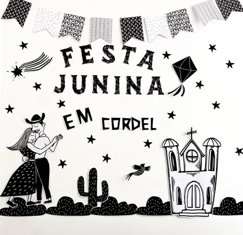 Kit Festa junina em cordel — capa do material
