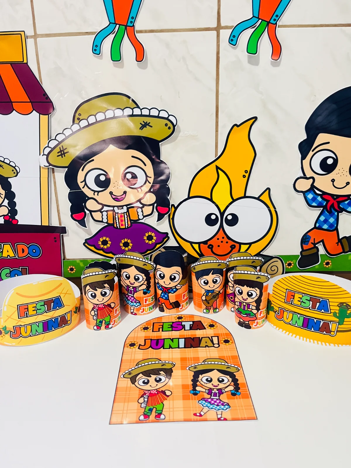 Kit Festa Junina Infantil – PDF para Imprimir — amostra 2: Sobre o Kit Festa Junina Infantil