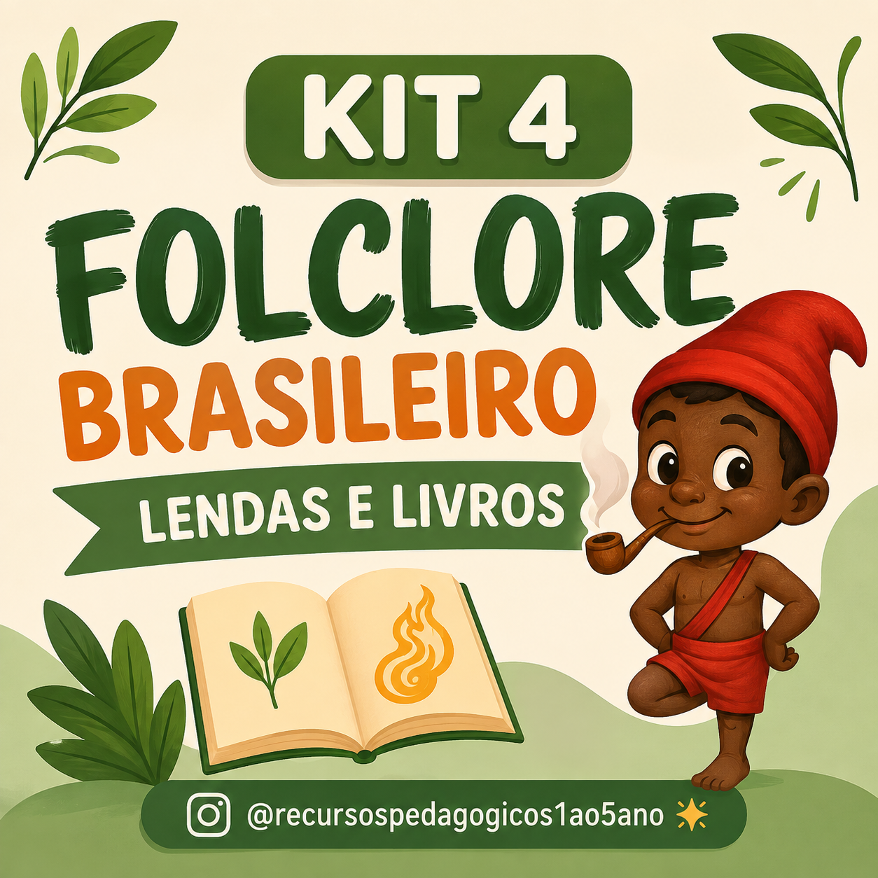 Kit Folclore 4 - Projeto, Lendas e Livros – PDF para Imprimir — capa do material