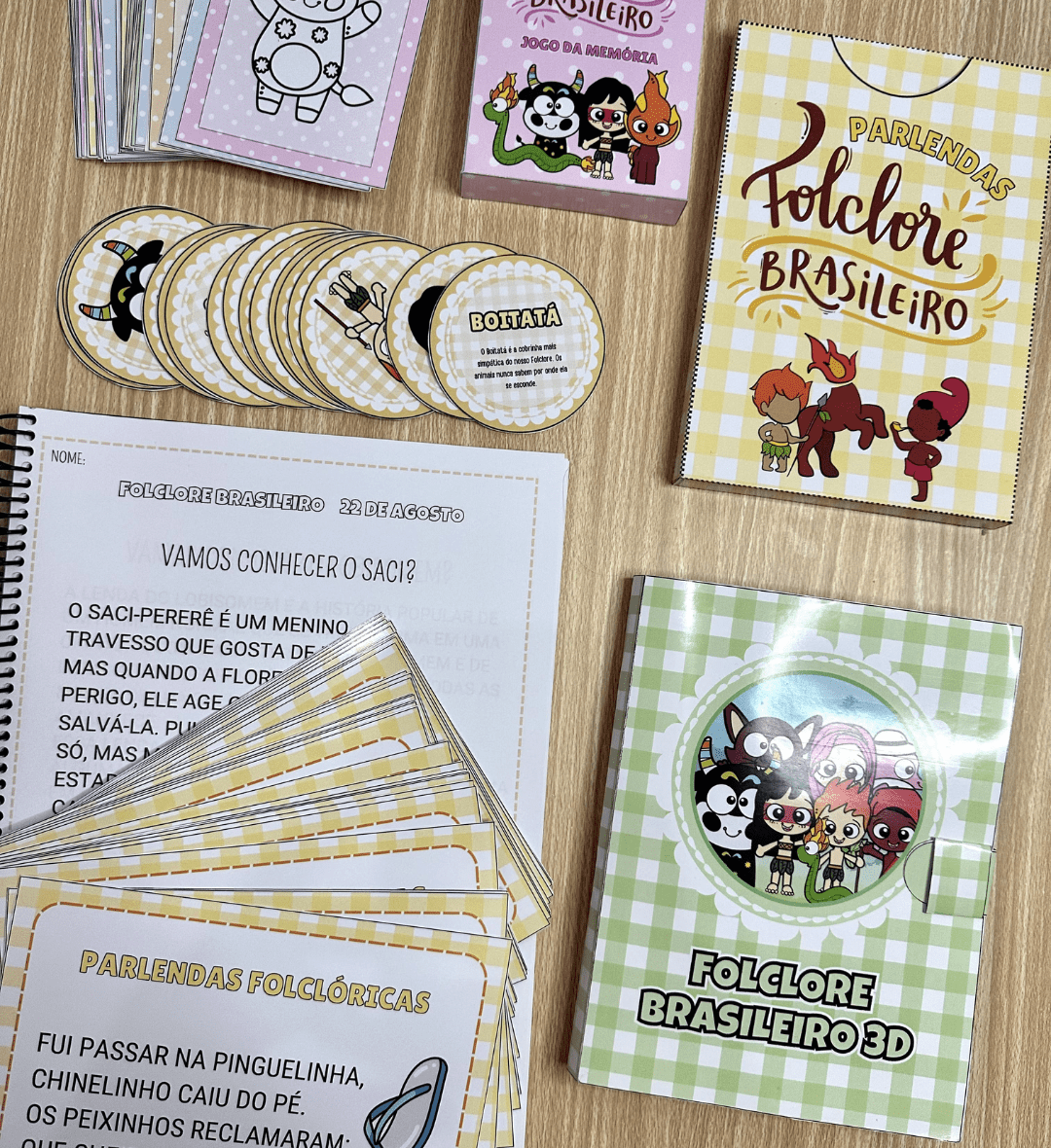 Kit Folclore em PDF para Educação Infantil e Anos Iniciais — capa do material