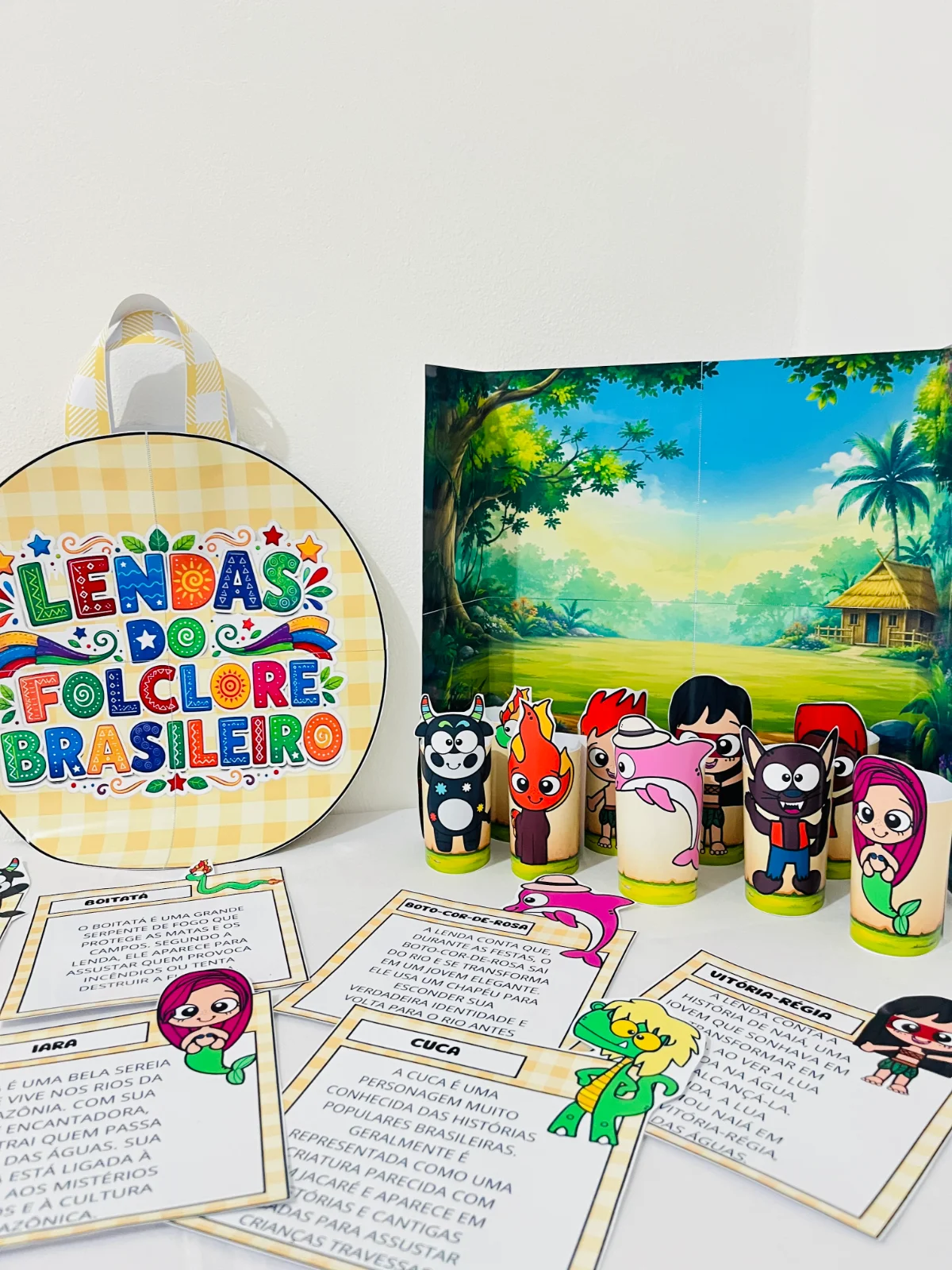 Kit Folclore rolinho | Educação Infantil — amostra 2: Sobre o Kit Folclore rolinho