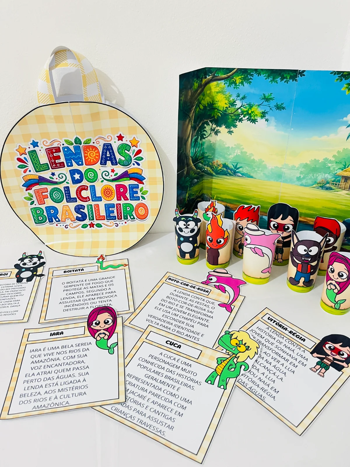 Kit Folclore rolinho | Educação Infantil — amostra 5: KIT FOLCLORE PARA ENCANTAR A TURMA