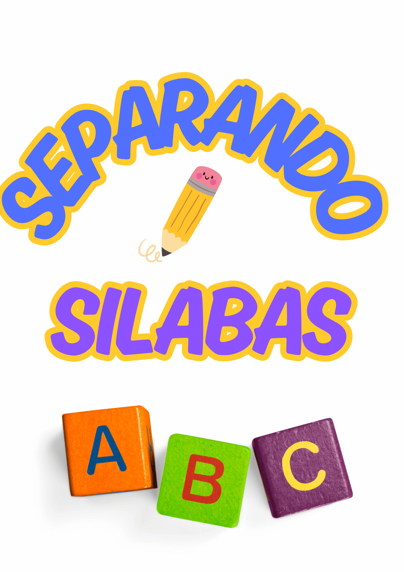 Kit formação e separação de sílabas – PDF para Imprimir | Educação Infantil e Anos Iniciais — amostra 3: Formato e entrega