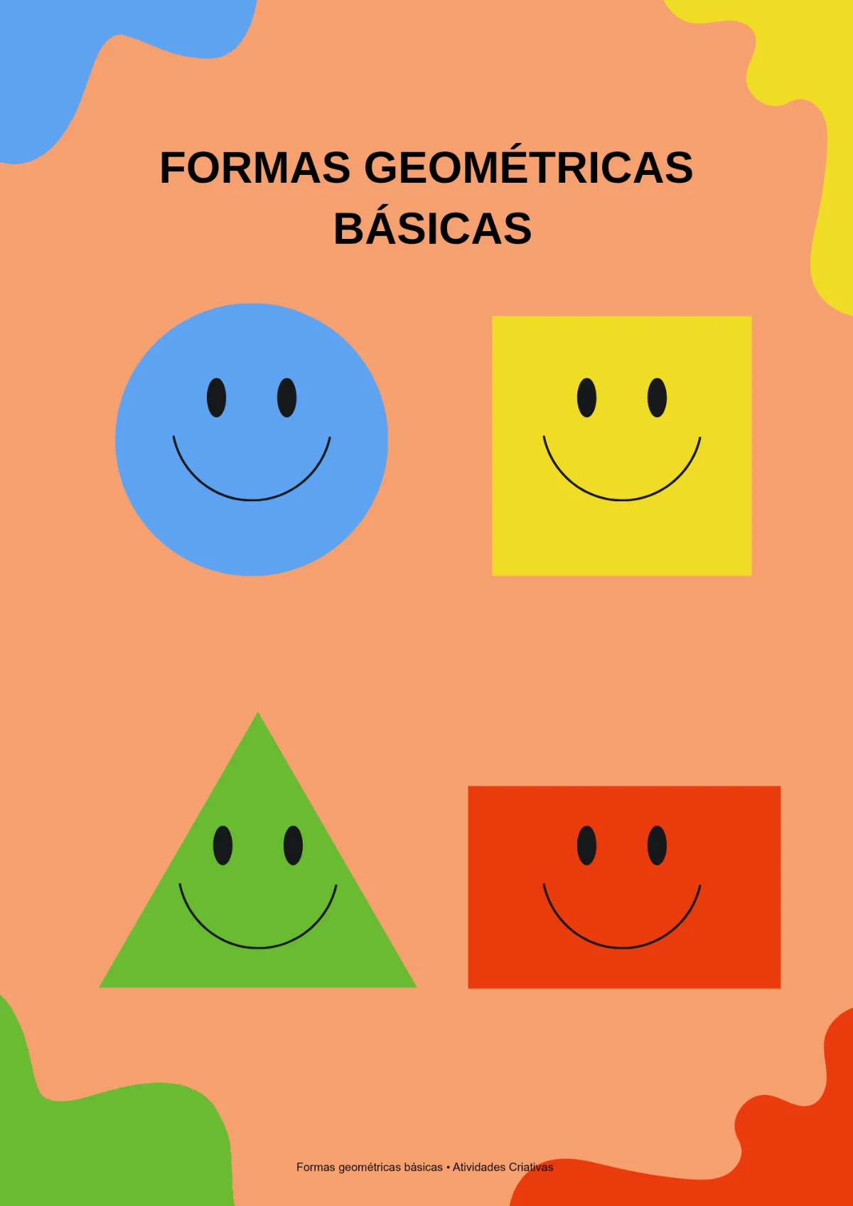Kit Formas Geométricas Básicas | Atividades em PDF — capa do material