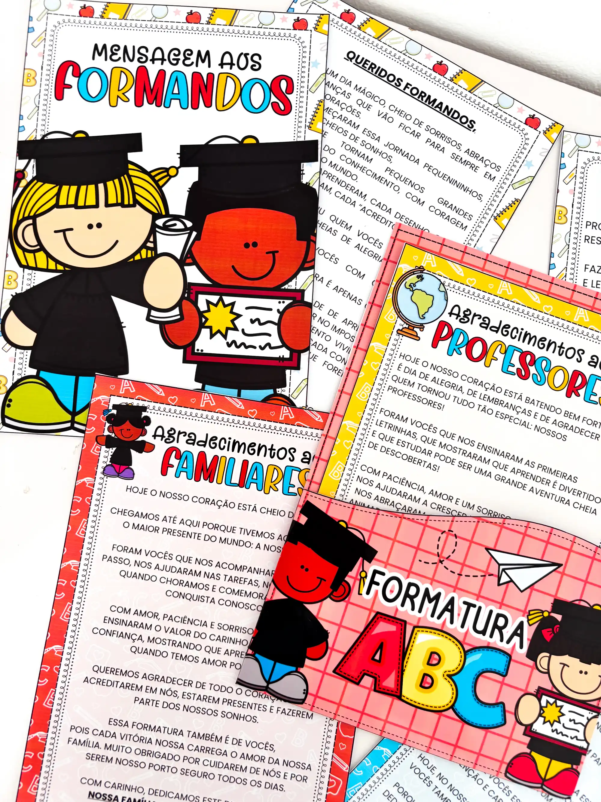 Kit Formatura ABC – Cerimonial em PDF para Imprimir — amostra 2: Organize uma linda formatura do ABC com este kit em PDF:… Kit Formatura ABC – Cerimonial em PDF para Imprimir — amostra 2: Organize uma linda formatura do ABC com este kit em PDF:…