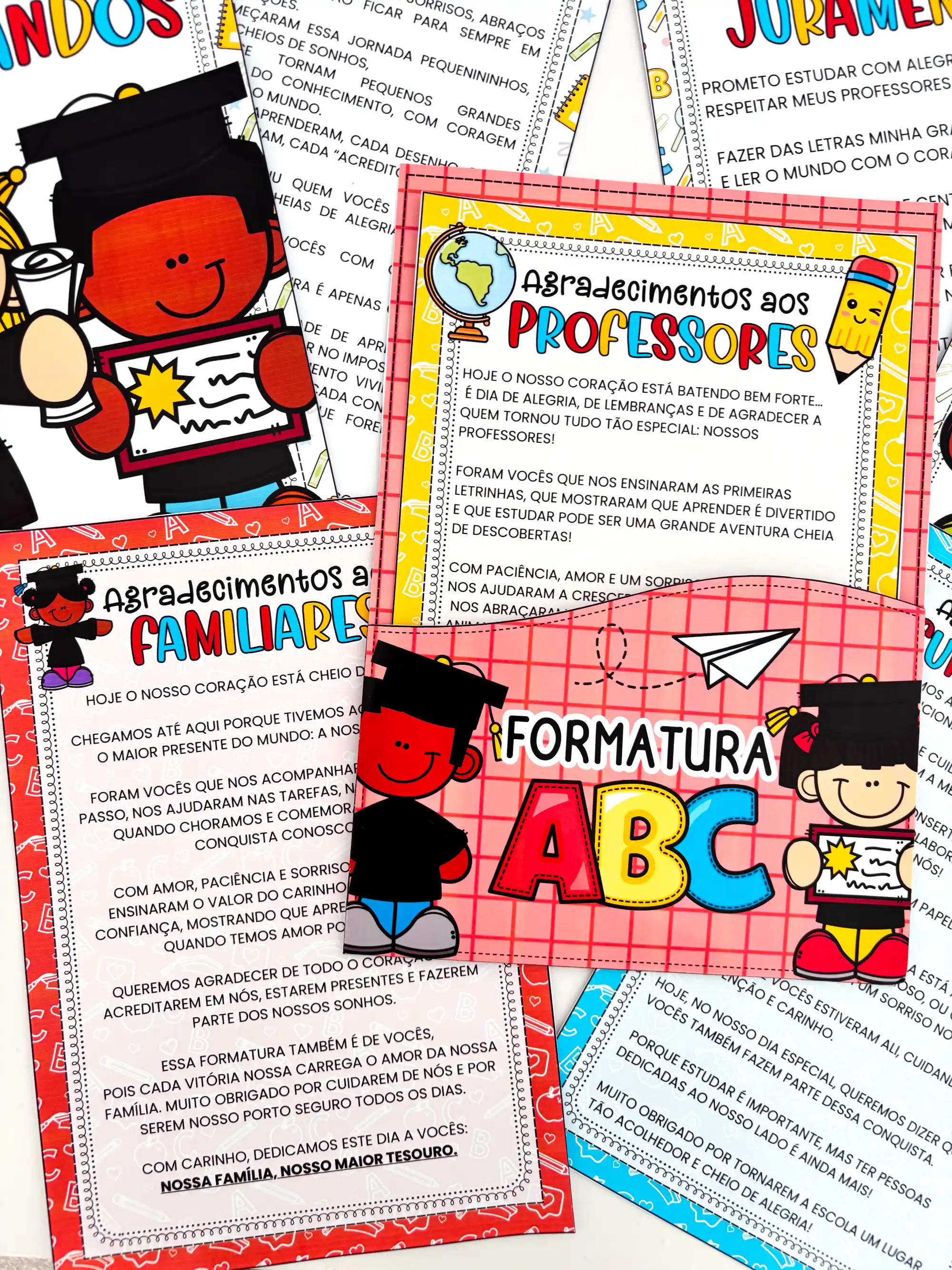 Kit Formatura ABC – Cerimonial em PDF para Imprimir — amostra 4: Organize uma linda formatura do ABC com este kit em PDF:… Kit Formatura ABC – Cerimonial em PDF para Imprimir — amostra 4: Organize uma linda formatura do ABC com este kit em PDF:…