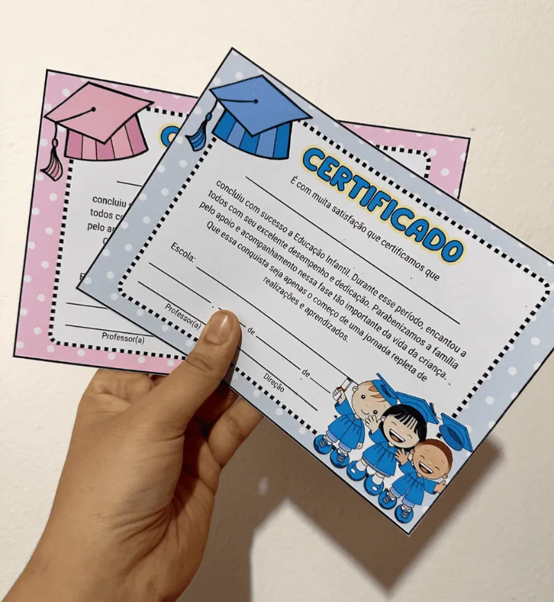 Kit Formatura ABC: painel e lembrancinhas em PDF — amostra 5: Prepare a formatura da Educação Infantil com um kit em PDF…